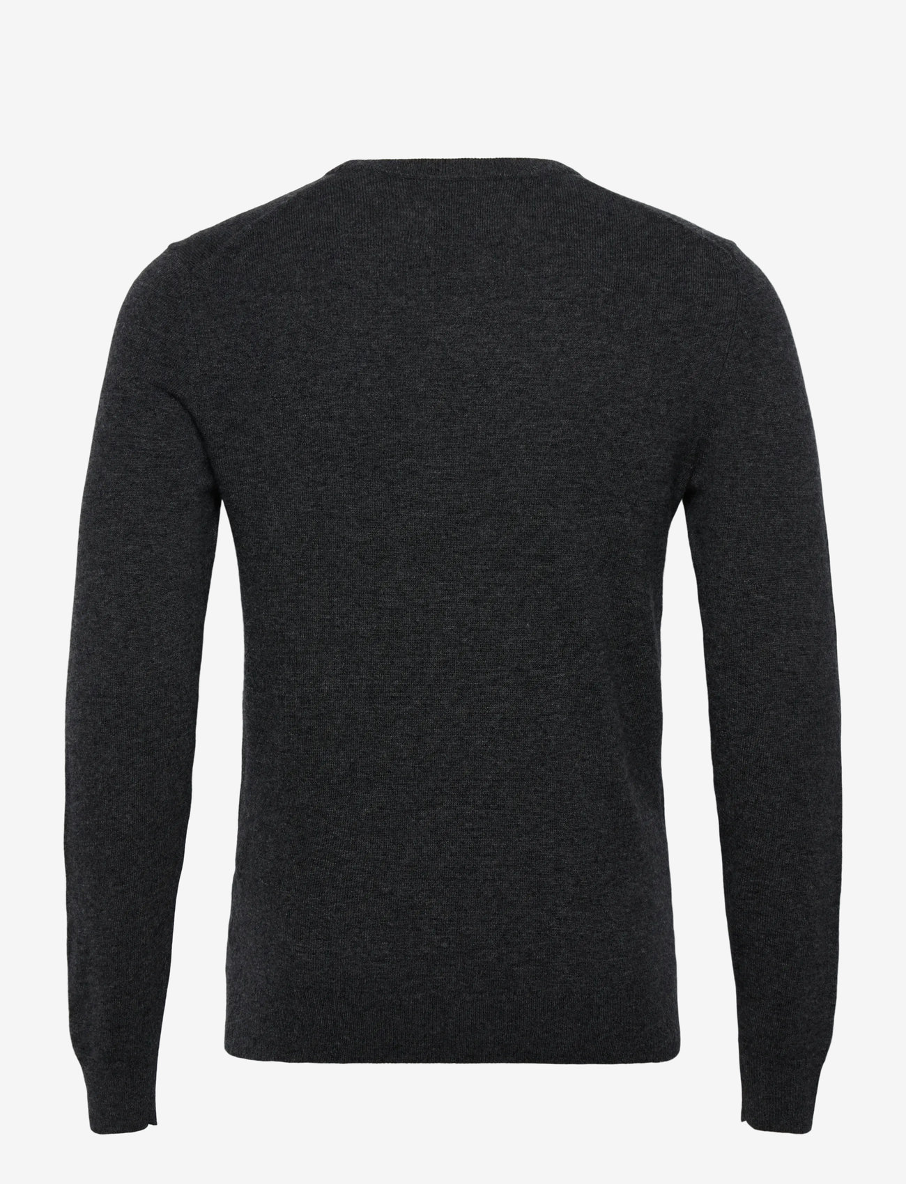 Gant - LAMBSWOOL BLEND C-NECK - trøjer - charcoal melange - 1