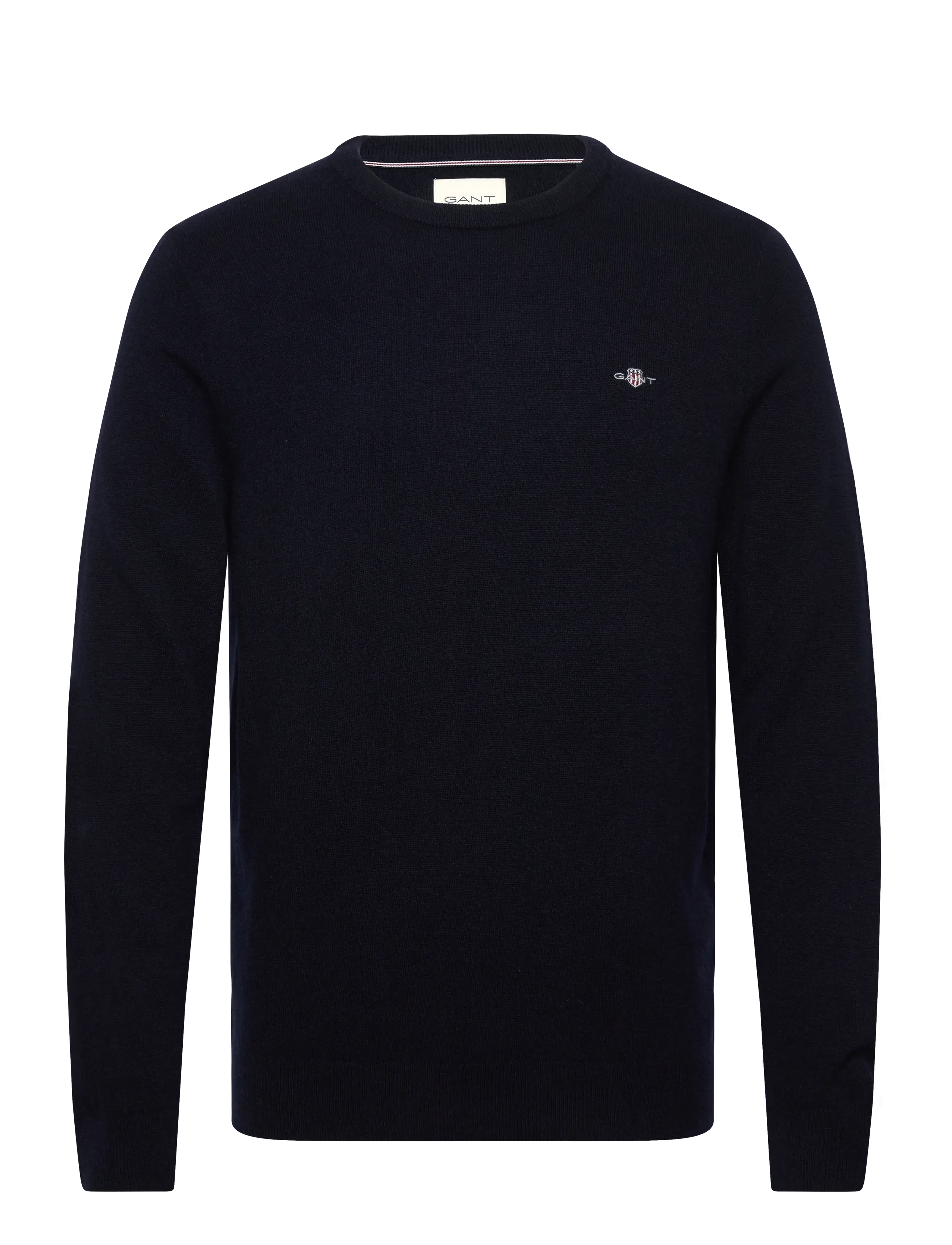 LAMBSWOOL BLEND C-NECK - MARINE