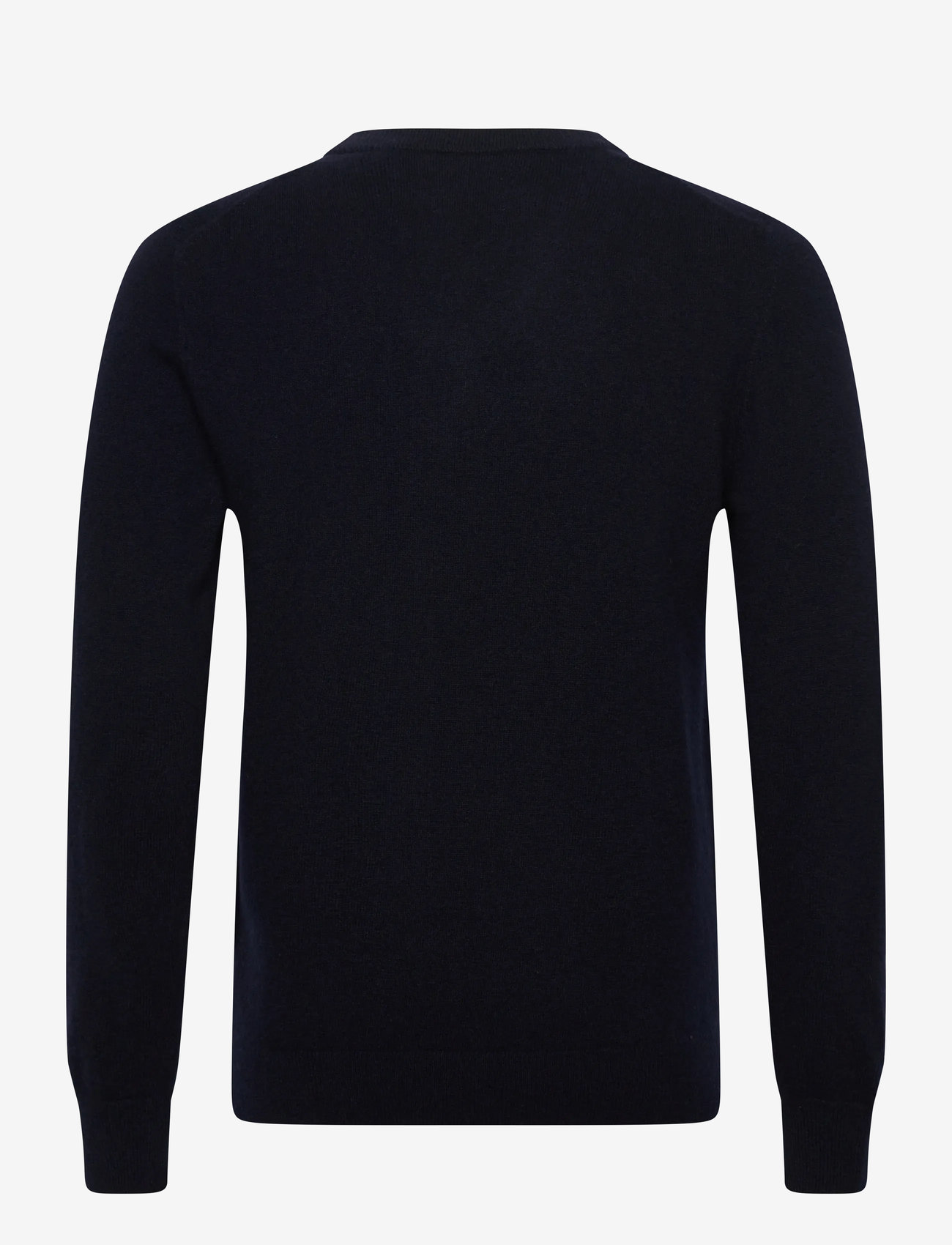 Gant - LAMBSWOOL BLEND V-NECK - trøjer - marine - 1