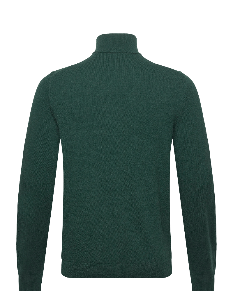 Gant - LAMBSWOOL BLEND HALF ZIP - pullover mit halbem reißverschluss - tartan green - 1