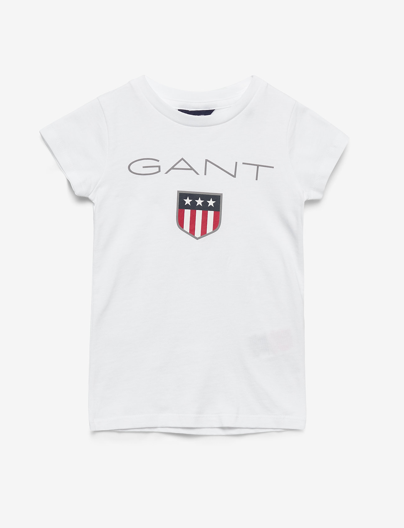 GANT - D1. GANT SHIELD SS T-SHIRT - white - 0