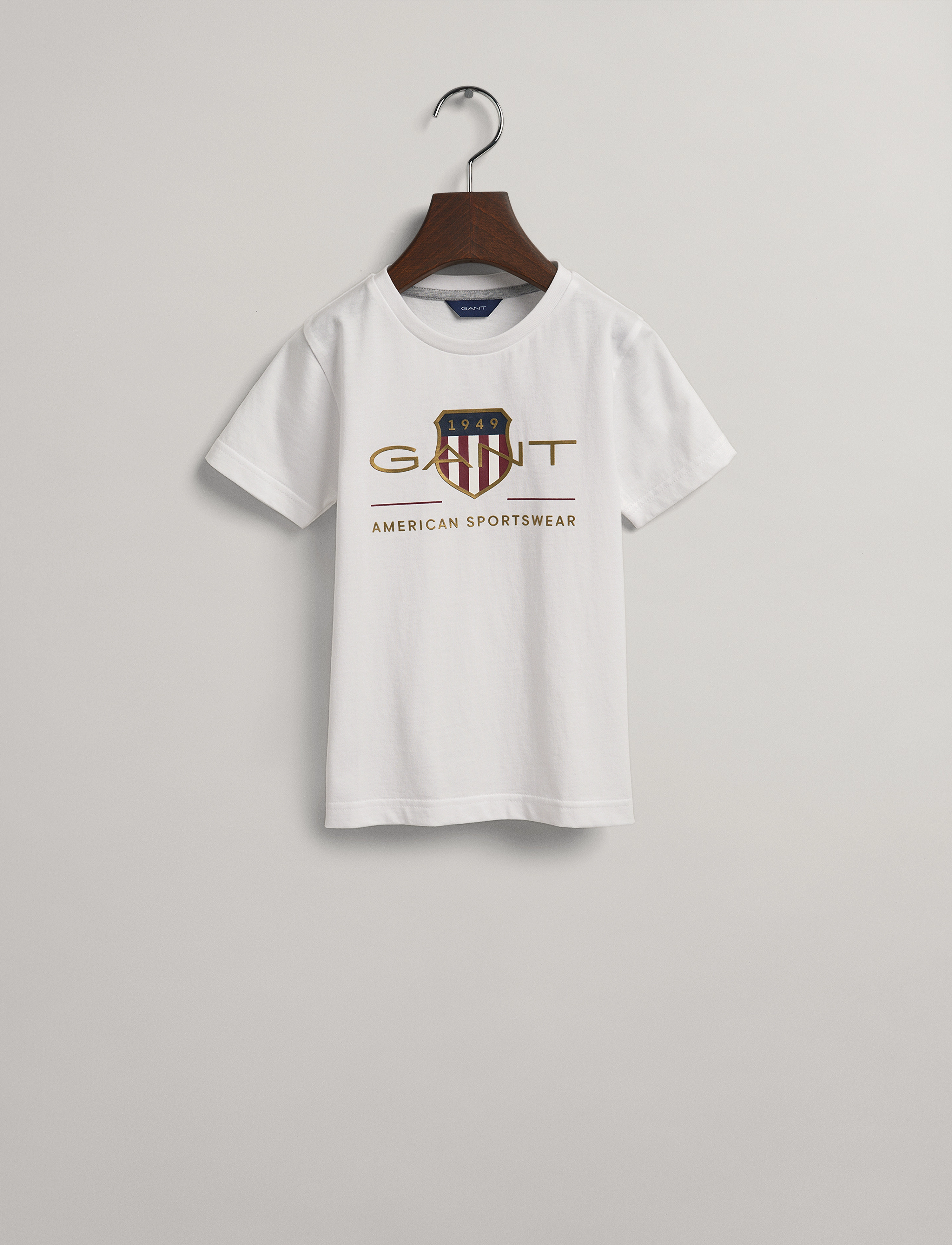 GANT - ARCHIVE SHIELD SS T-SHIRT - white - 3
