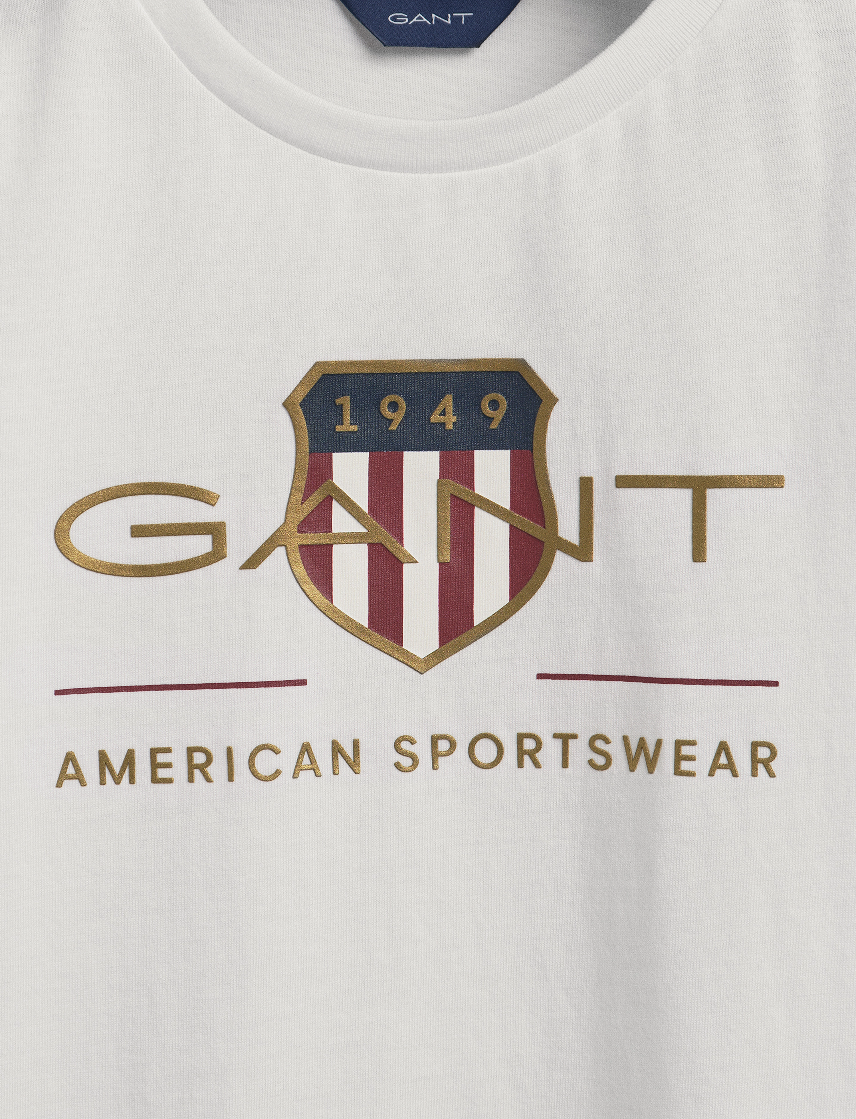 GANT - ARCHIVE SHIELD SS T-SHIRT - white - 4