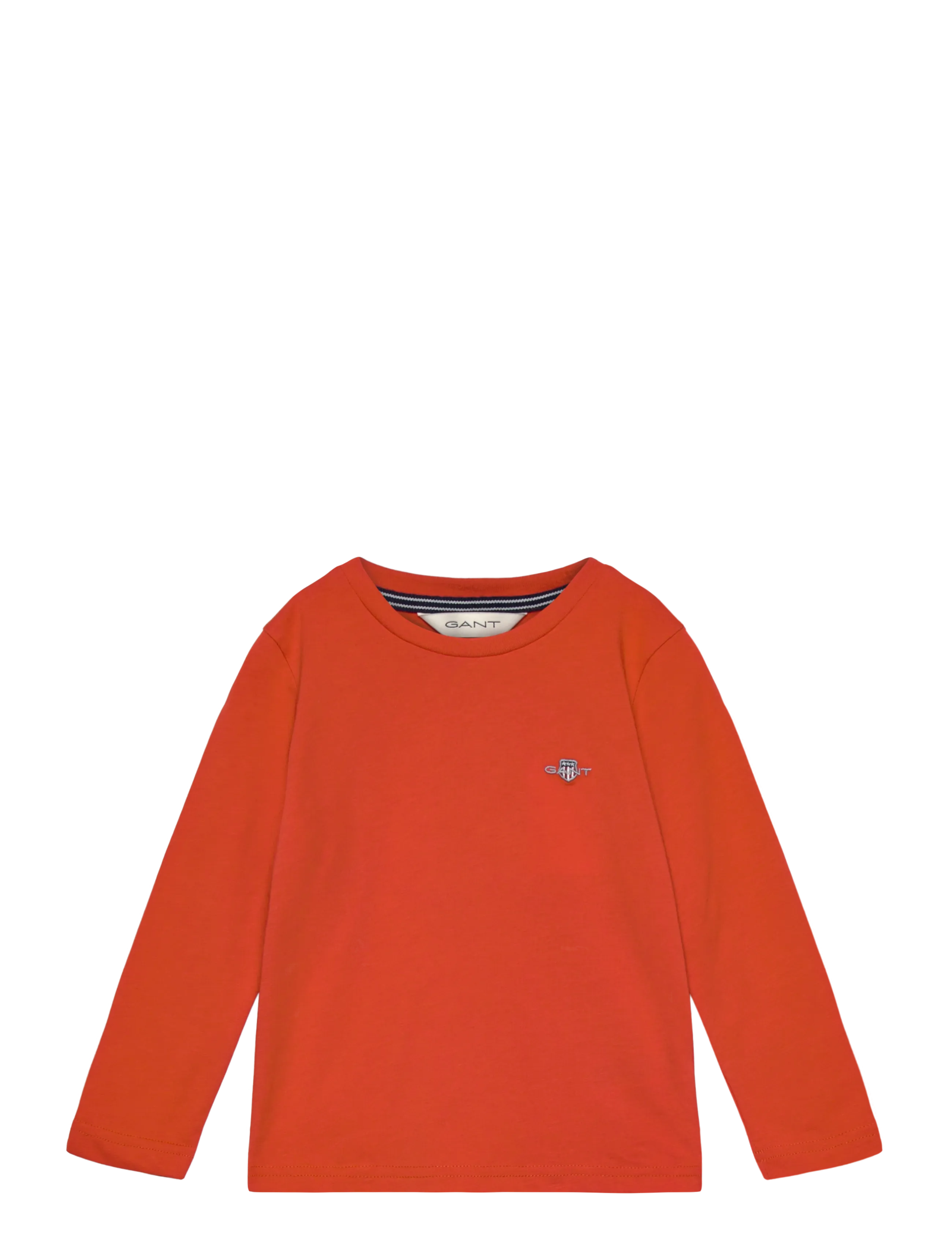 Gant SHIELD LS T-SHIRT - T-shirts - DEEP ORANGE / orange