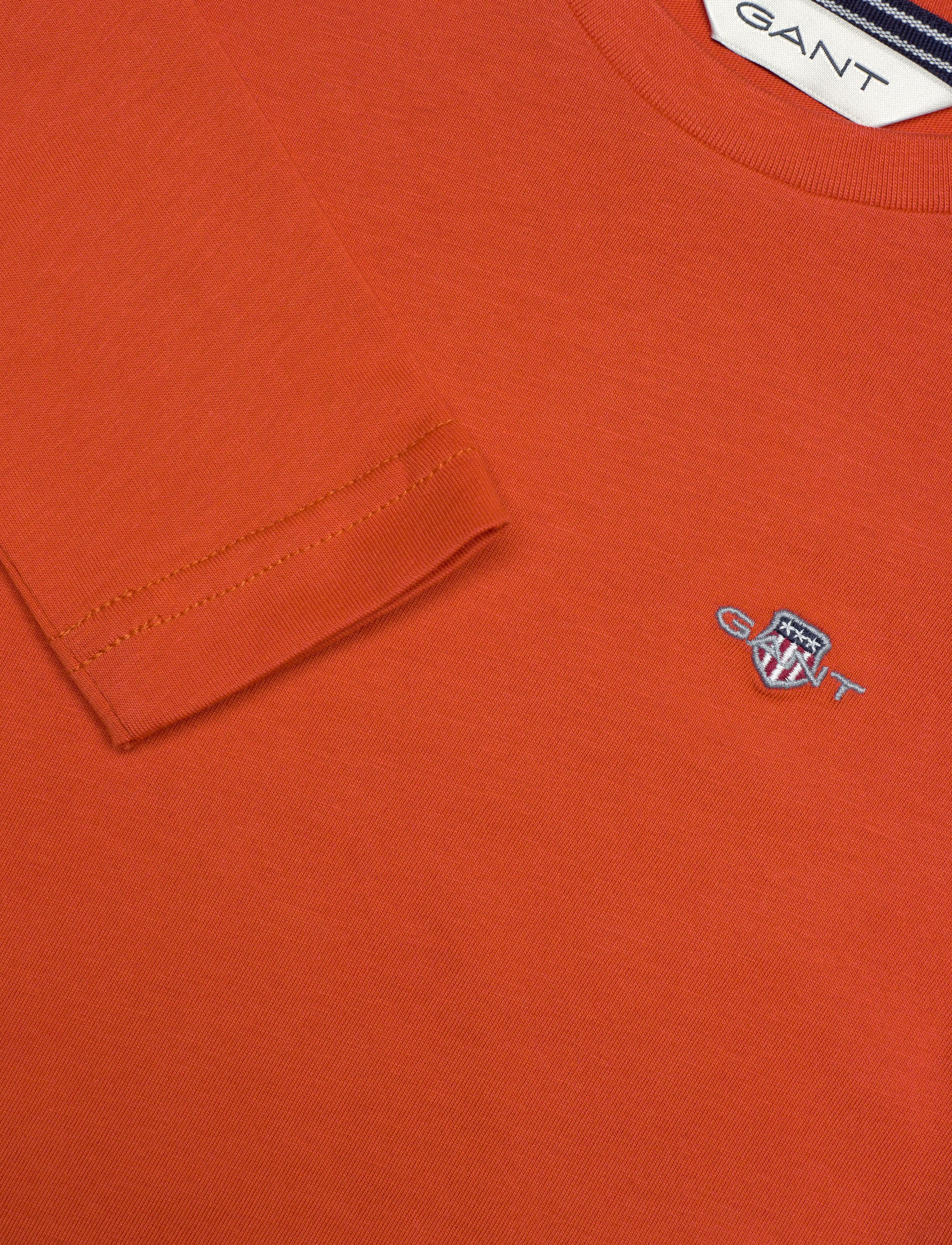 Gant - SHIELD LS T-SHIRT - langärmelig - deep orange - 2