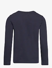 GANT - SHIELD LS T-SHIRT - långärmade t-shirts - evening blue - 1