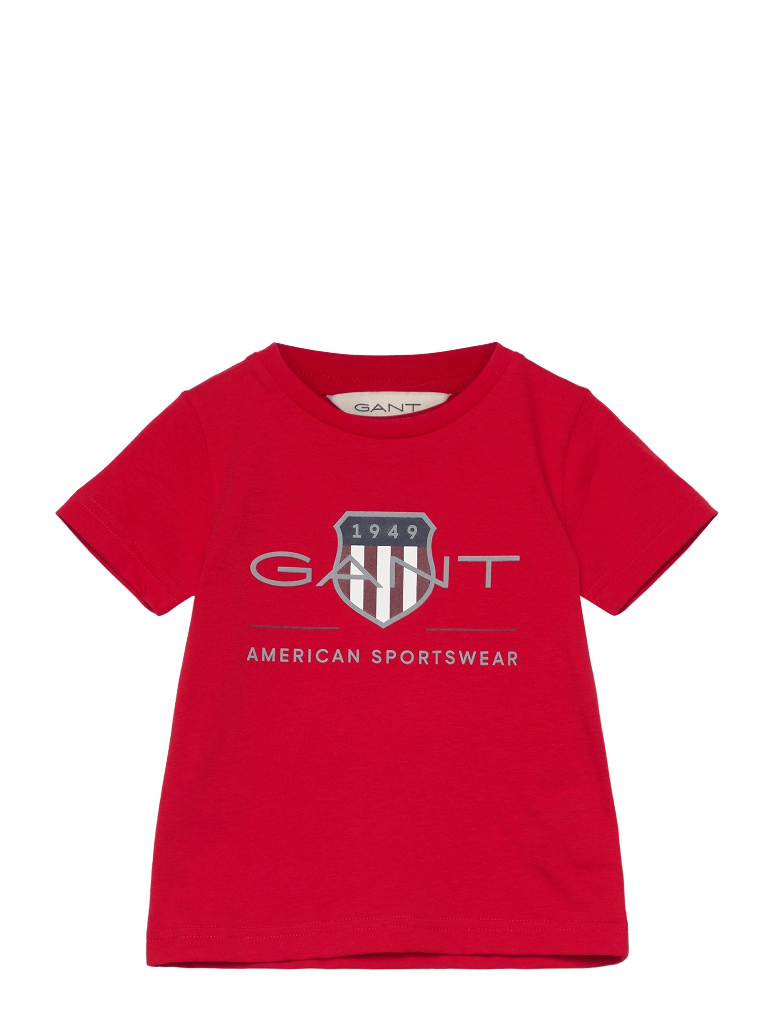 Gant ARCHIVE SHIELD SS T-SHIRT - Klær - BRIGHT RED / red