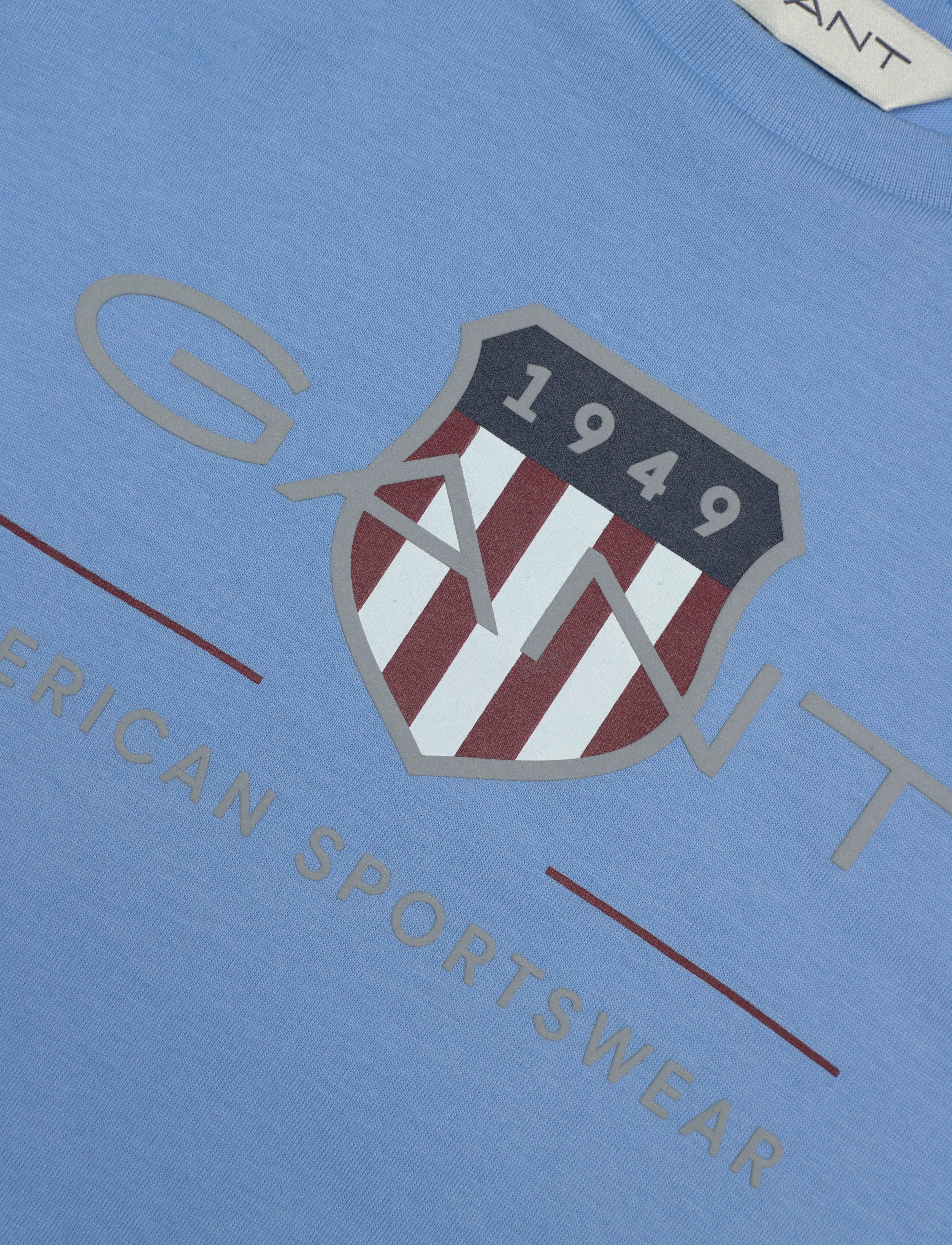 Gant - ARCHIVE SHIELD SS T-SHIRT - kurzärmelige - dream blue - 2
