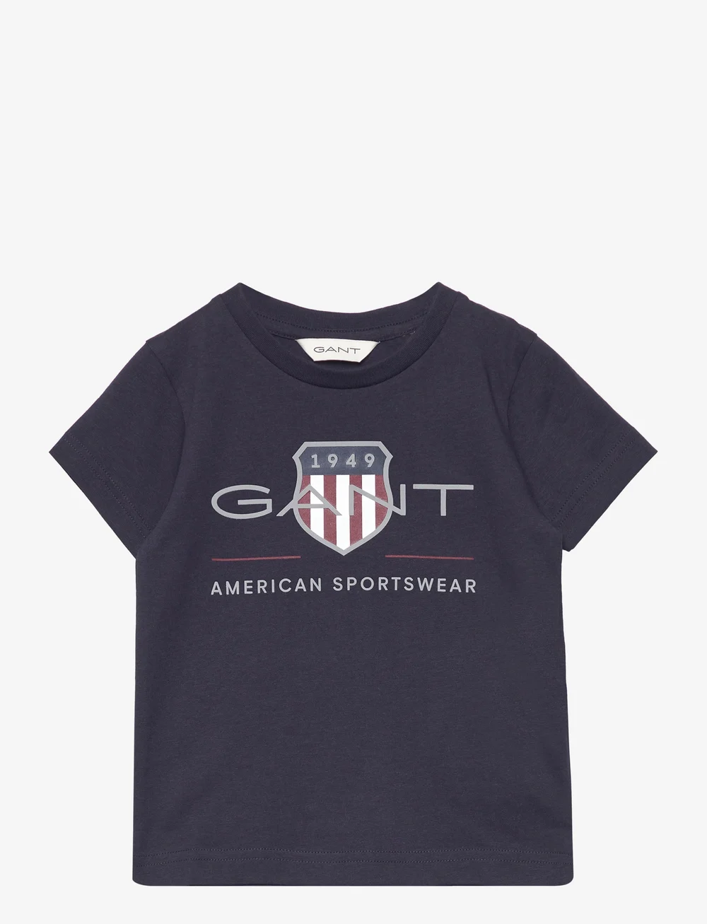 GANT - ARCHIVE SHIELD SS T-SHIRT - short-sleeved t-shirts - evening blue - 0