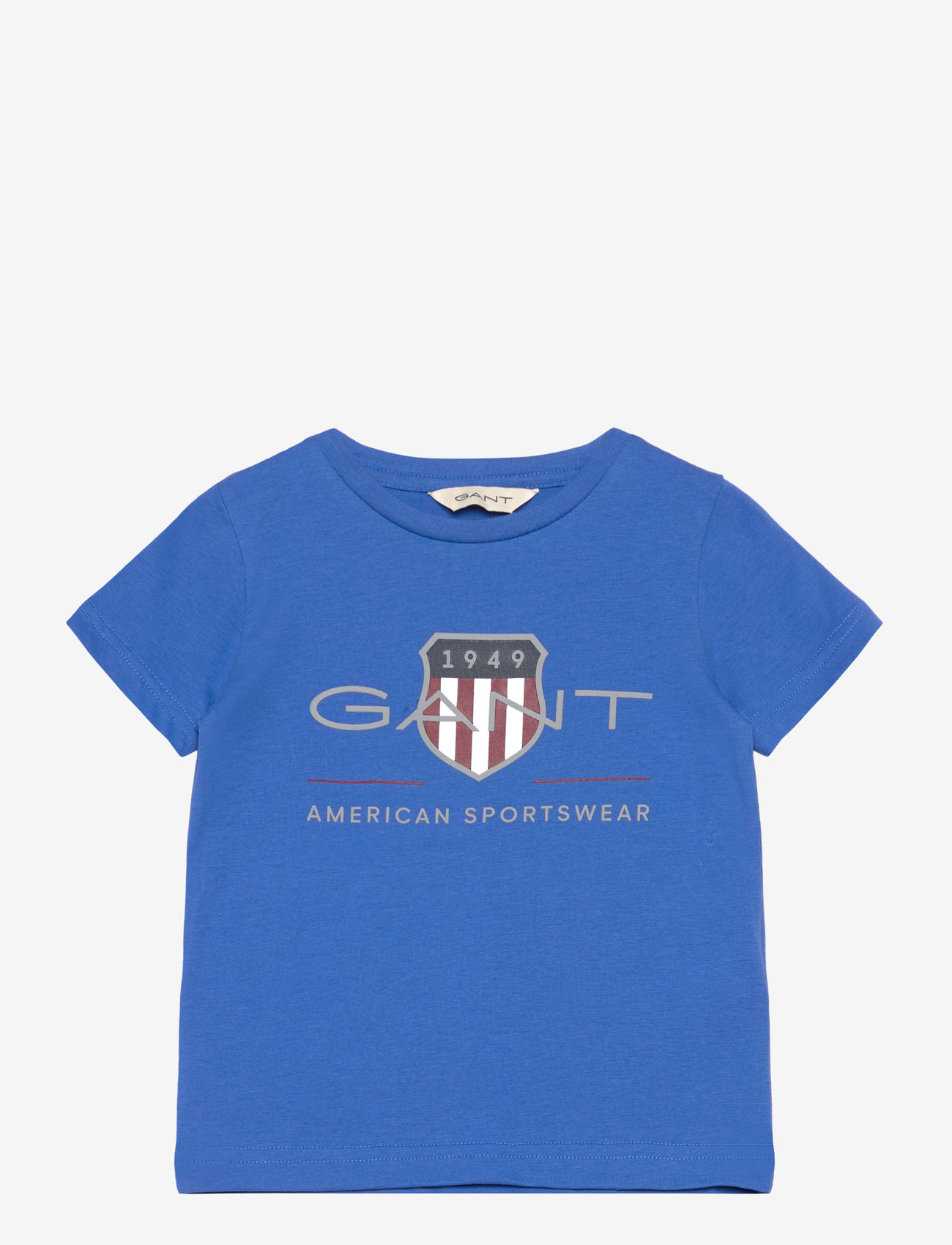 Gant - ARCHIVE SHIELD SS T-SHIRT - kortærmede t-shirts - greece blue - 0