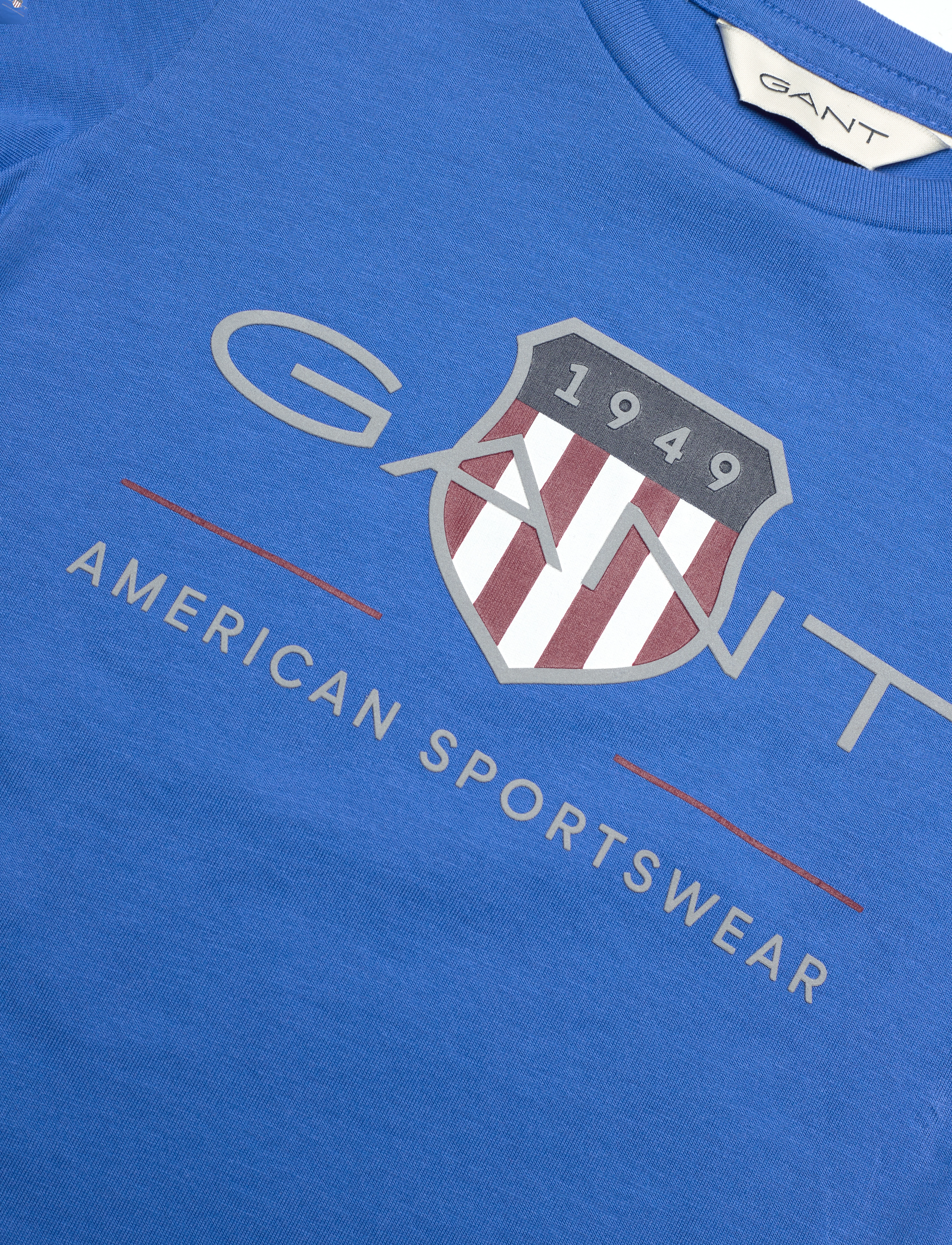 Gant - ARCHIVE SHIELD SS T-SHIRT - lühikeste varrukatega t-särgid - greece blue - 2