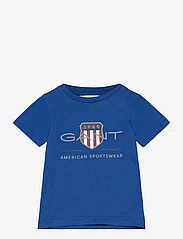 GANT - ARCHIVE SHIELD SS T-SHIRT - kortärmade t-shirts - lapis blue - 0
