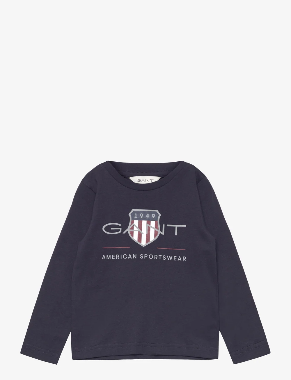 GANT - ARCHIVE SHIELD LS T-SHIRT - marškinėliai ilgomis rankovėmis - evening blue - 0