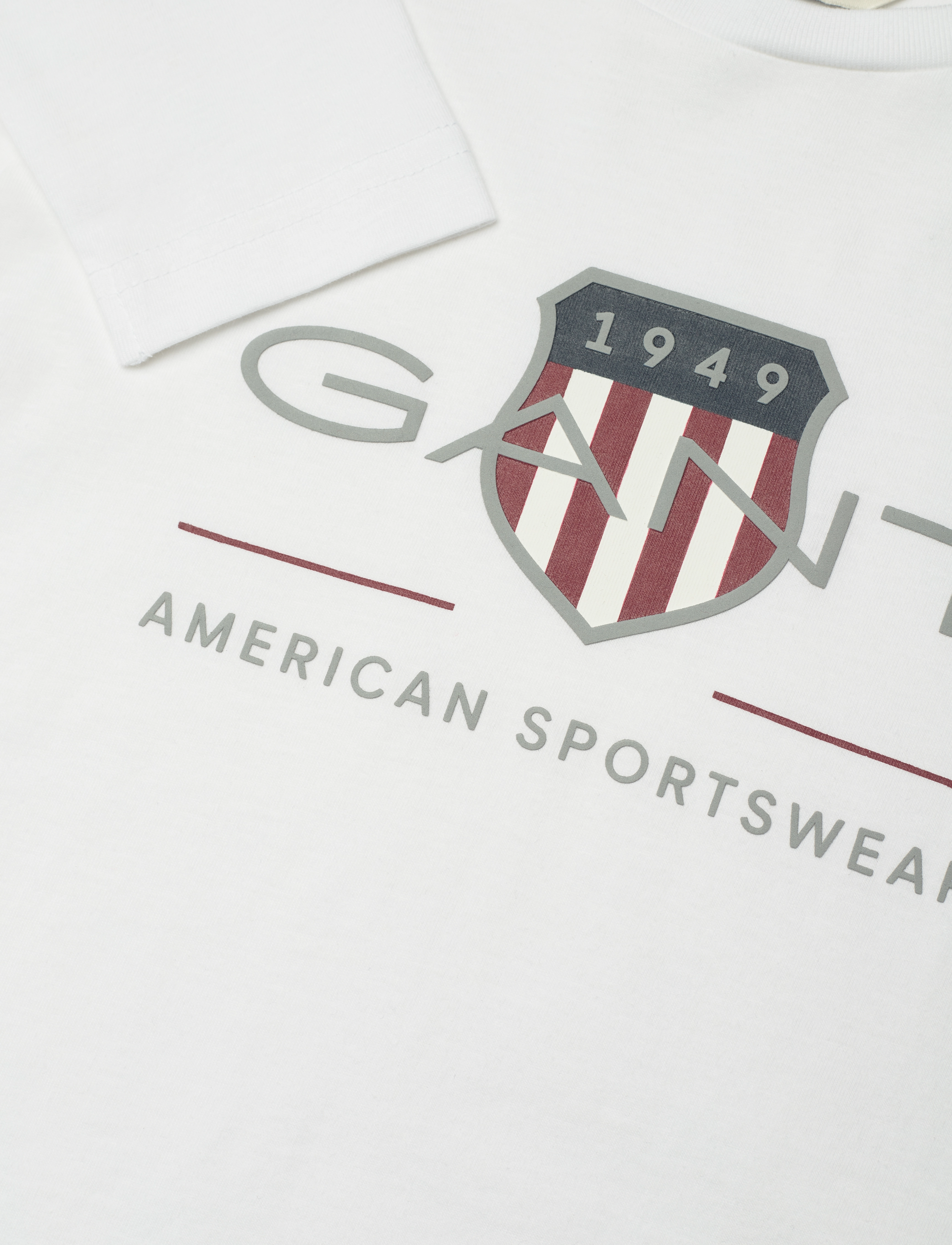 Gant - ARCHIVE SHIELD LS T-SHIRT - t-shirts à manches longues - white - 2