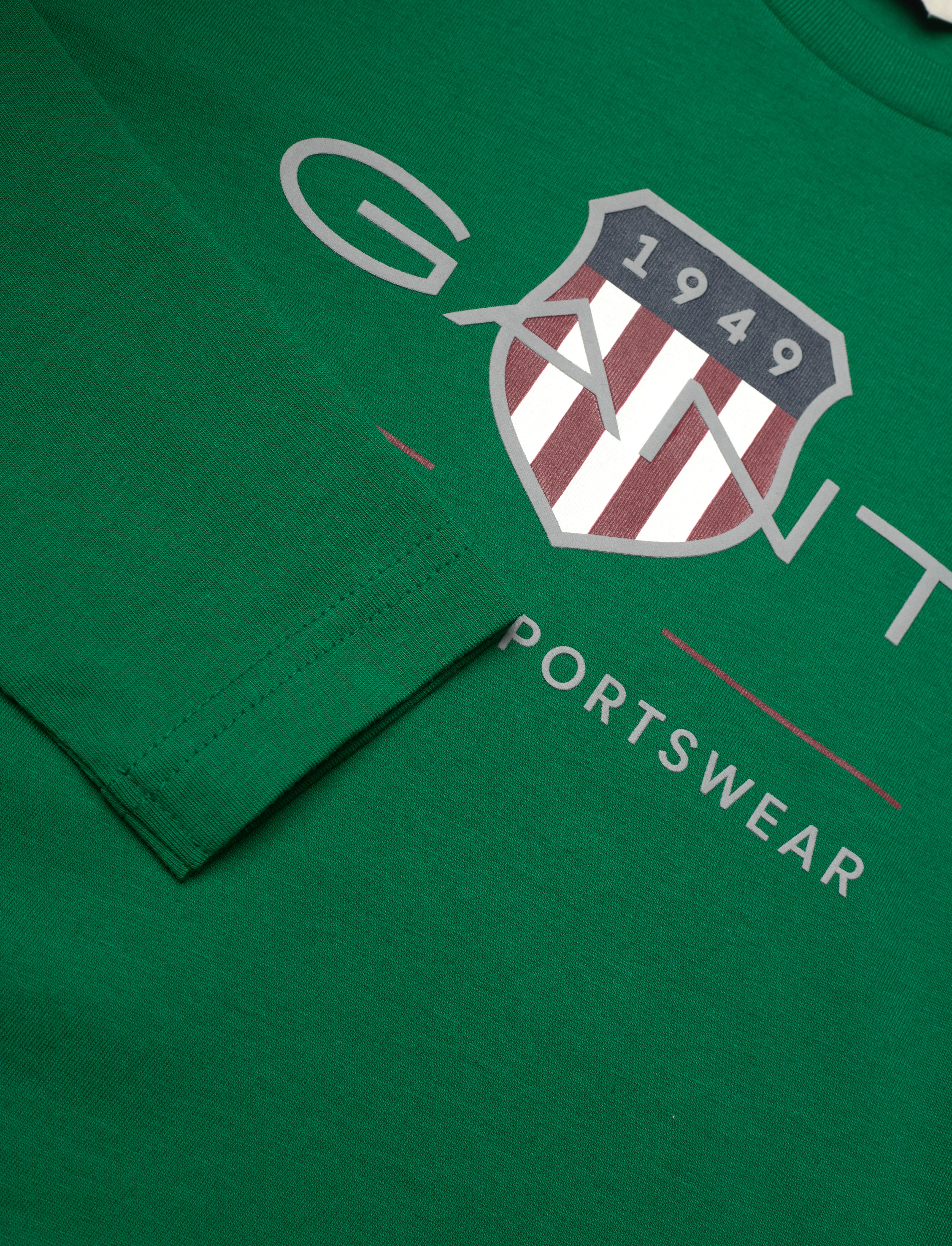Gant - ARCHIVE SHIELD LS T-SHIRT - langærmede - wild green - 2