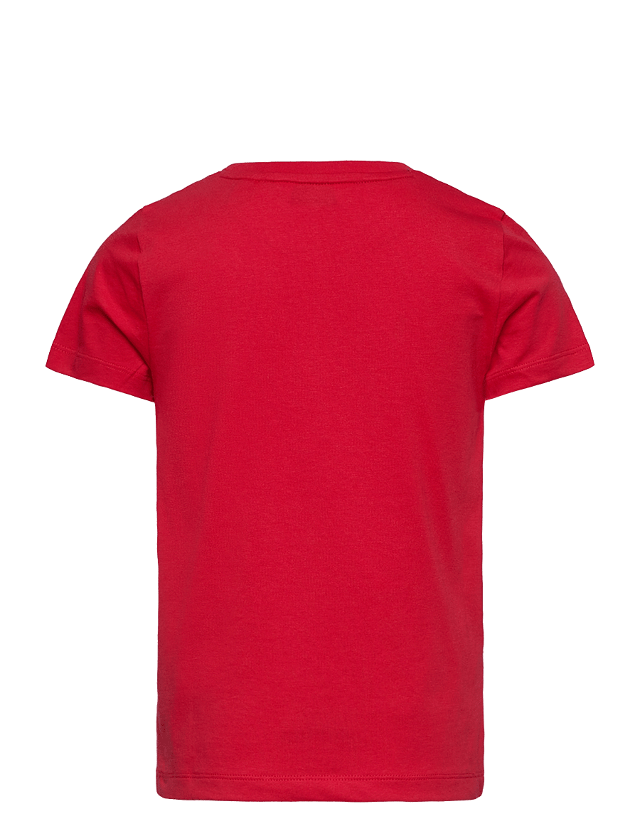 Gant - SHIELD SS T-SHIRT - kortärmade t-shirts - bright red - 1