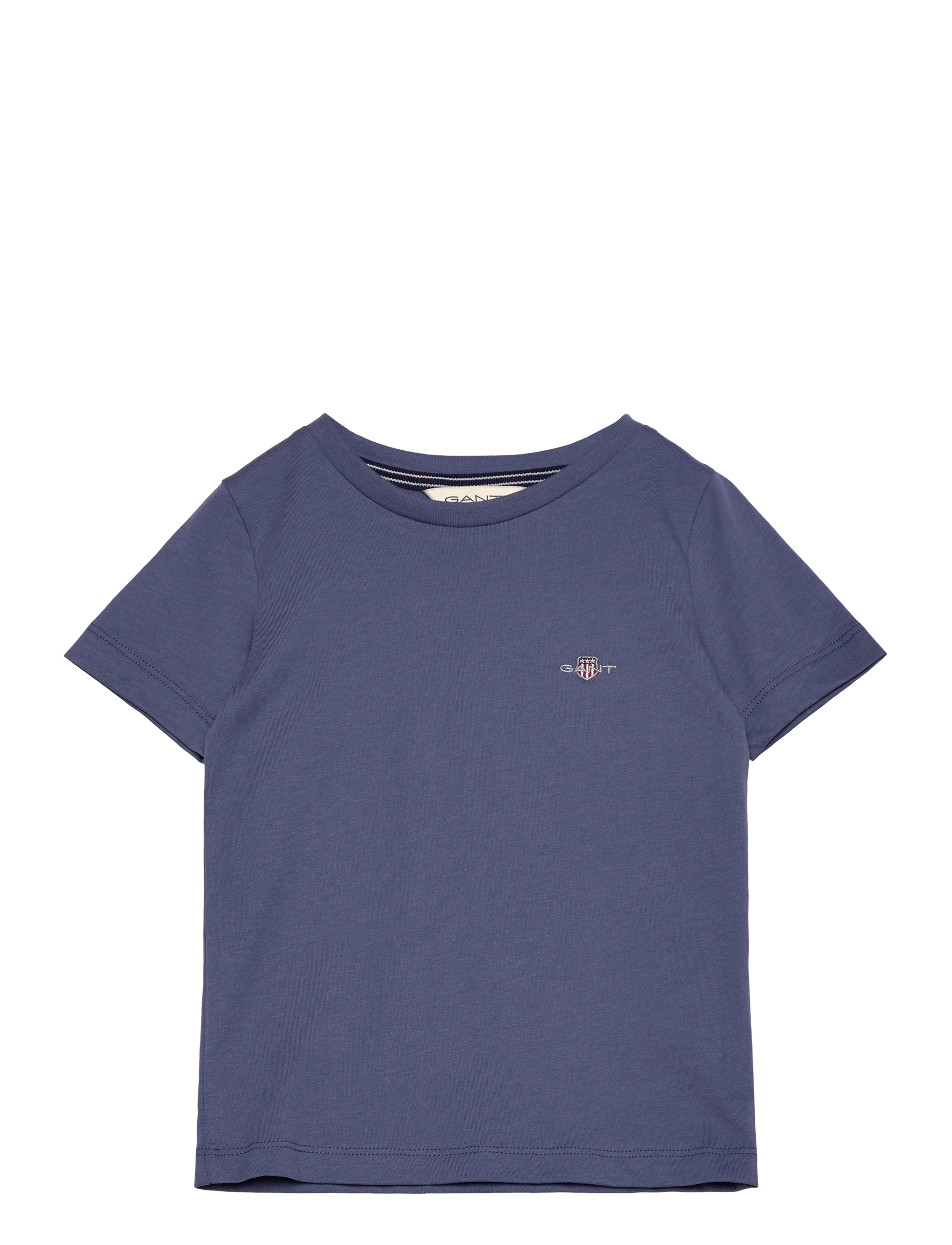 Gant SHIELD SS T-SHIRT - Basics - DUSTY NAVY / blue