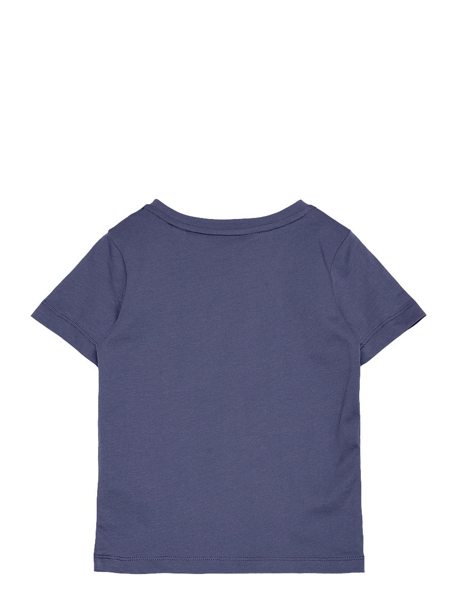Gant - SHIELD SS T-SHIRT - kortärmade t-shirts - dusty navy - 1