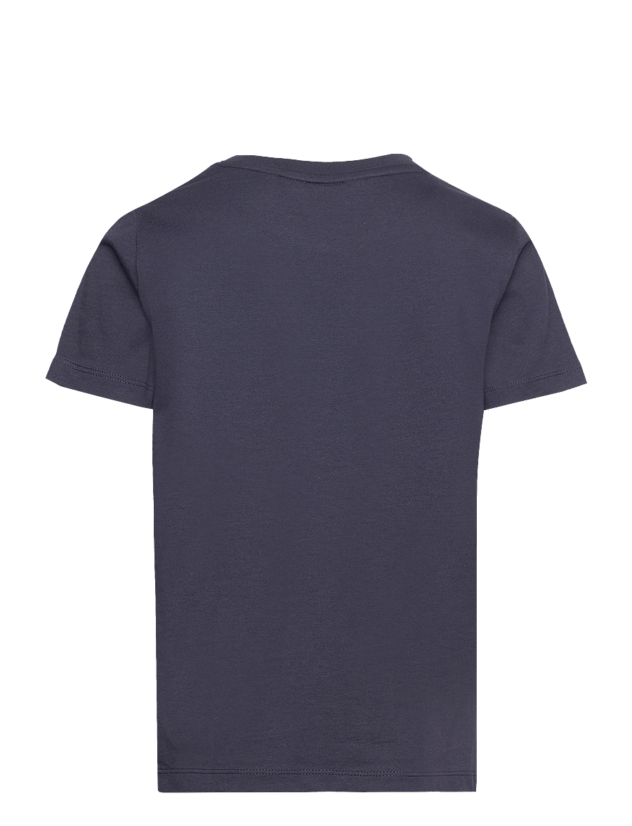 Gant - SHIELD SS T-SHIRT - kortermede t-skjorter - evening blue - 1