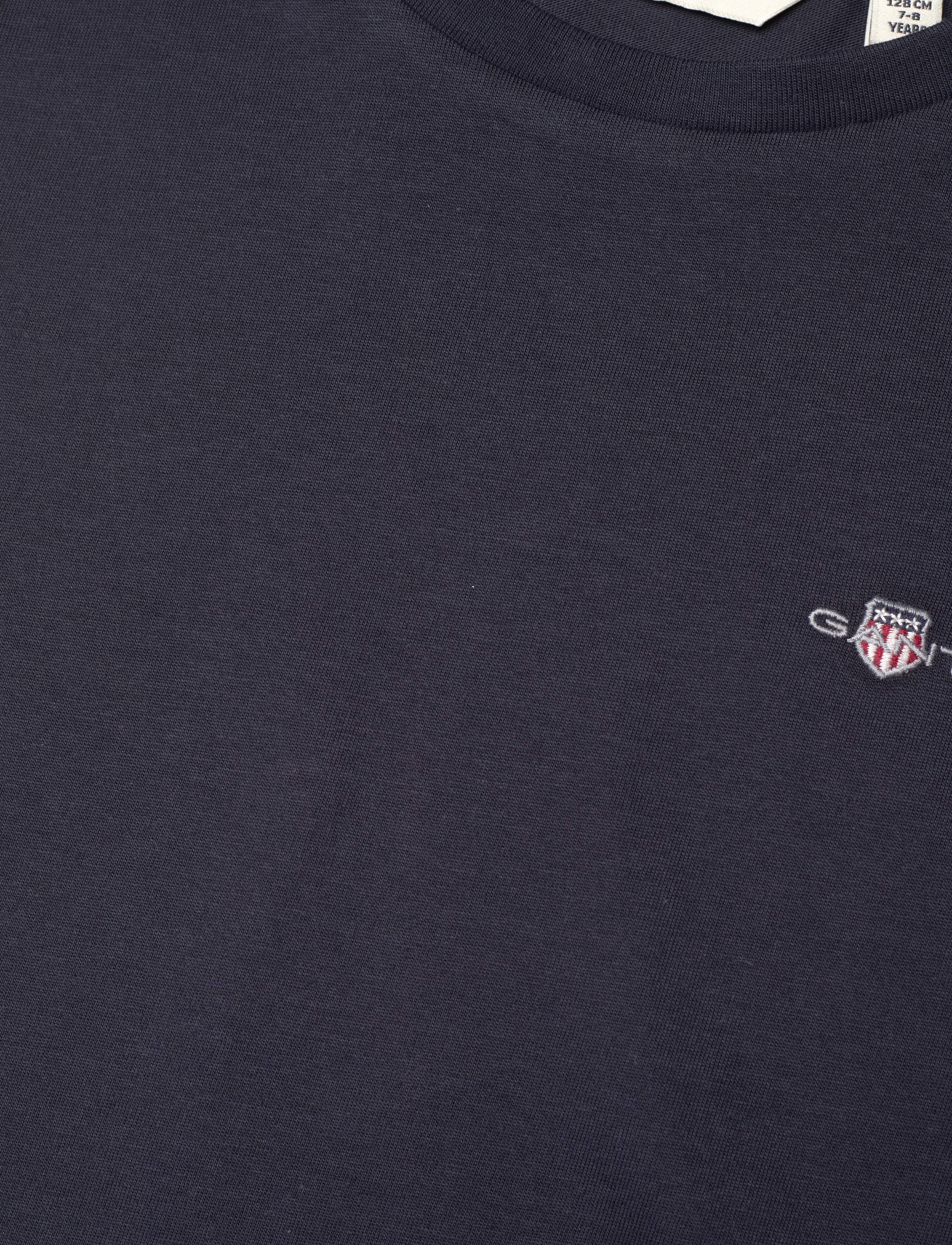 Gant - SHIELD SS T-SHIRT - lühikeste varrukatega t-särgid - evening blue - 2