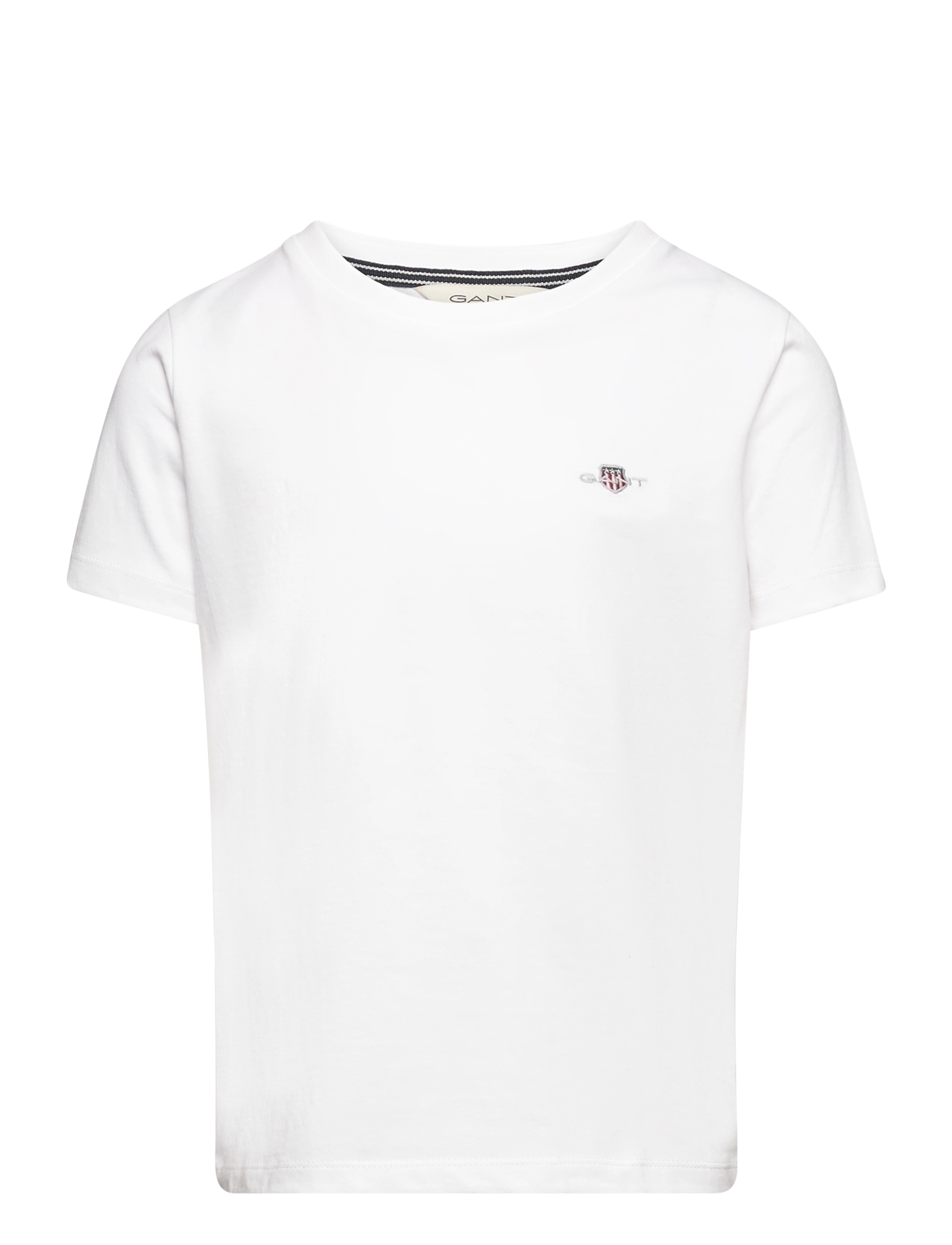 Gant SHIELD SS T-SHIRT - Basics - WHITE / white