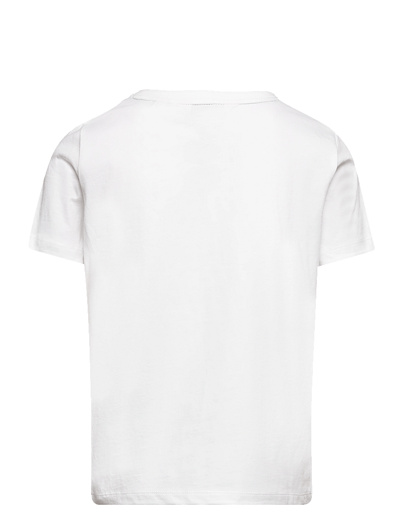 Gant - SHIELD SS T-SHIRT - kortærmede t-shirts - white - 1