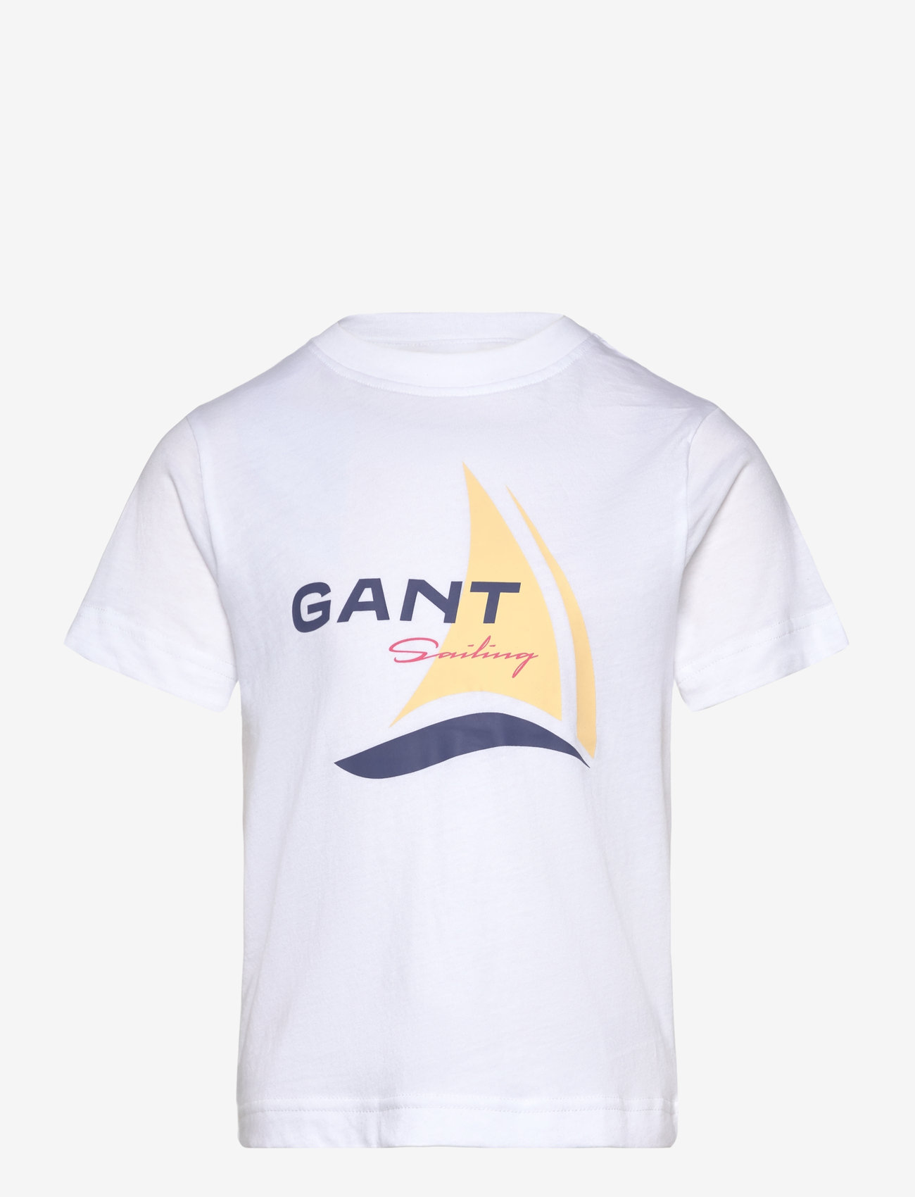 GANT - GANT SAILING GRAPHIC T-SHIRT - short-sleeved t-shirts - white - 0