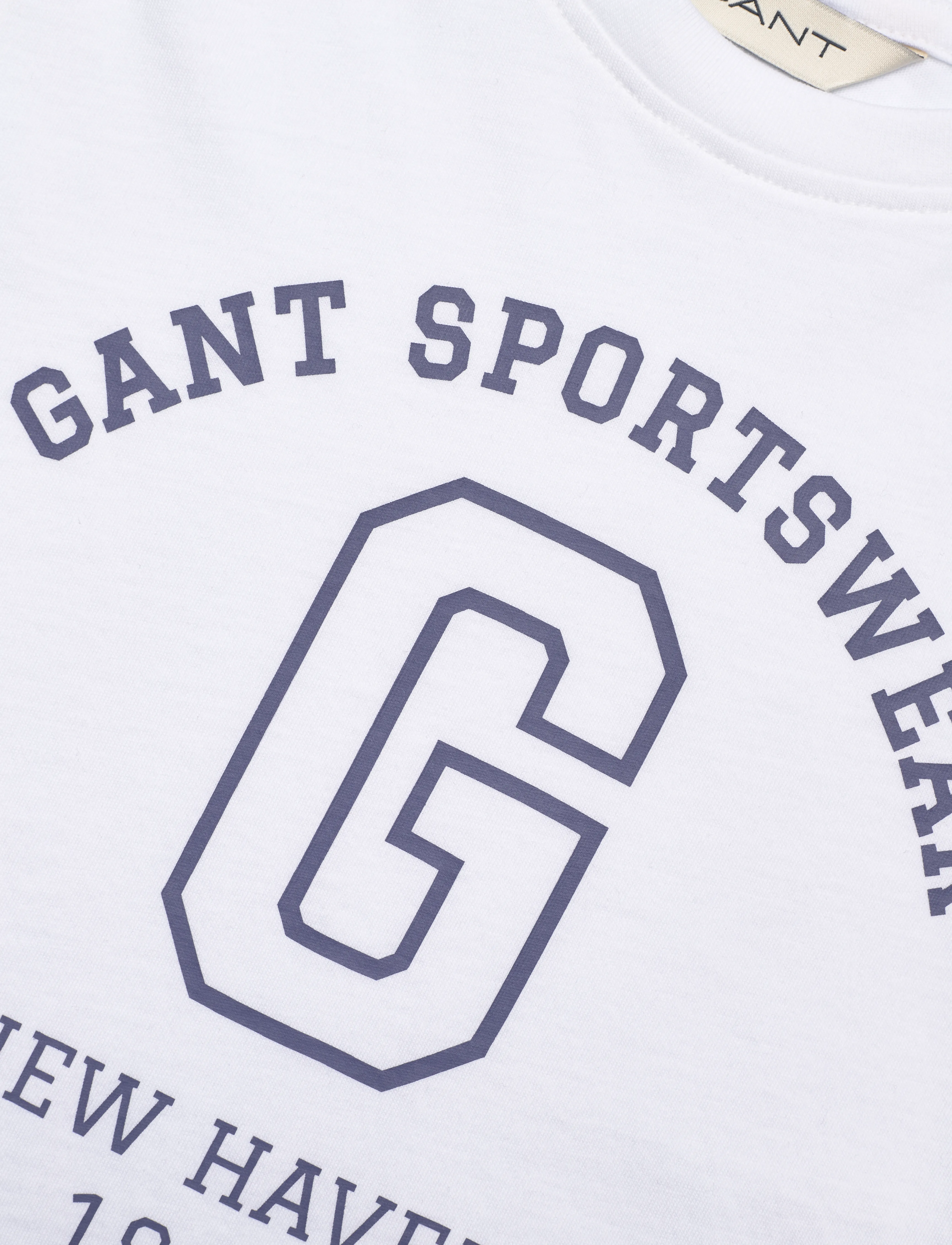 Gant - GANT SPORTSWEAR ARCH T-SHIRT - t-shirts à manches courtes - white - 2