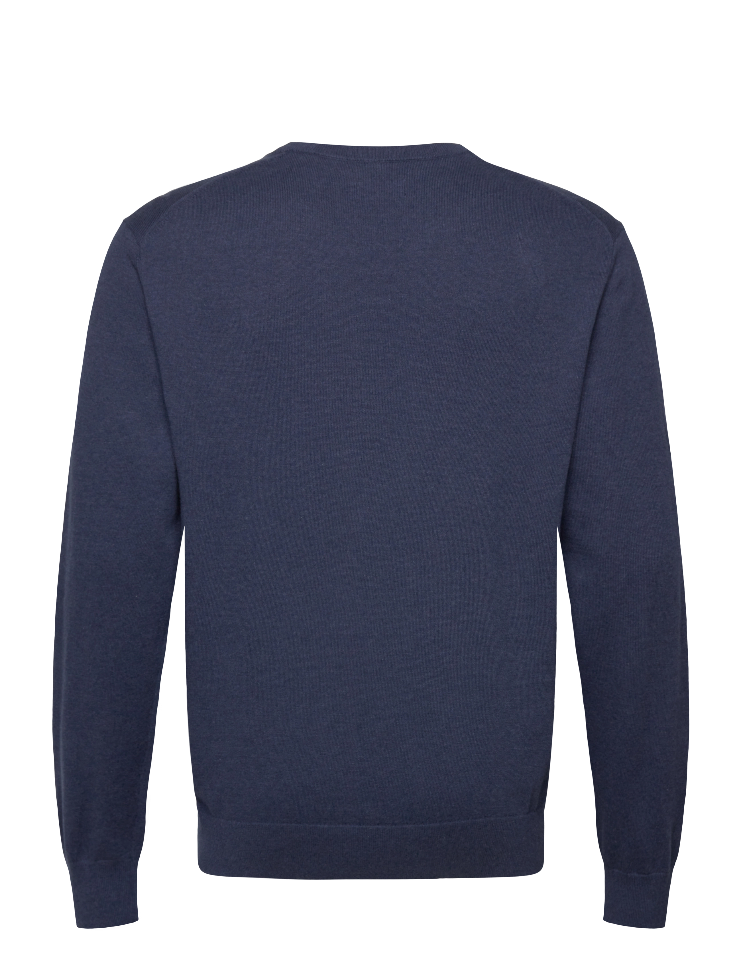 Gant - COTTON C-NECK - trøjer - dark jeansblue melange - 1