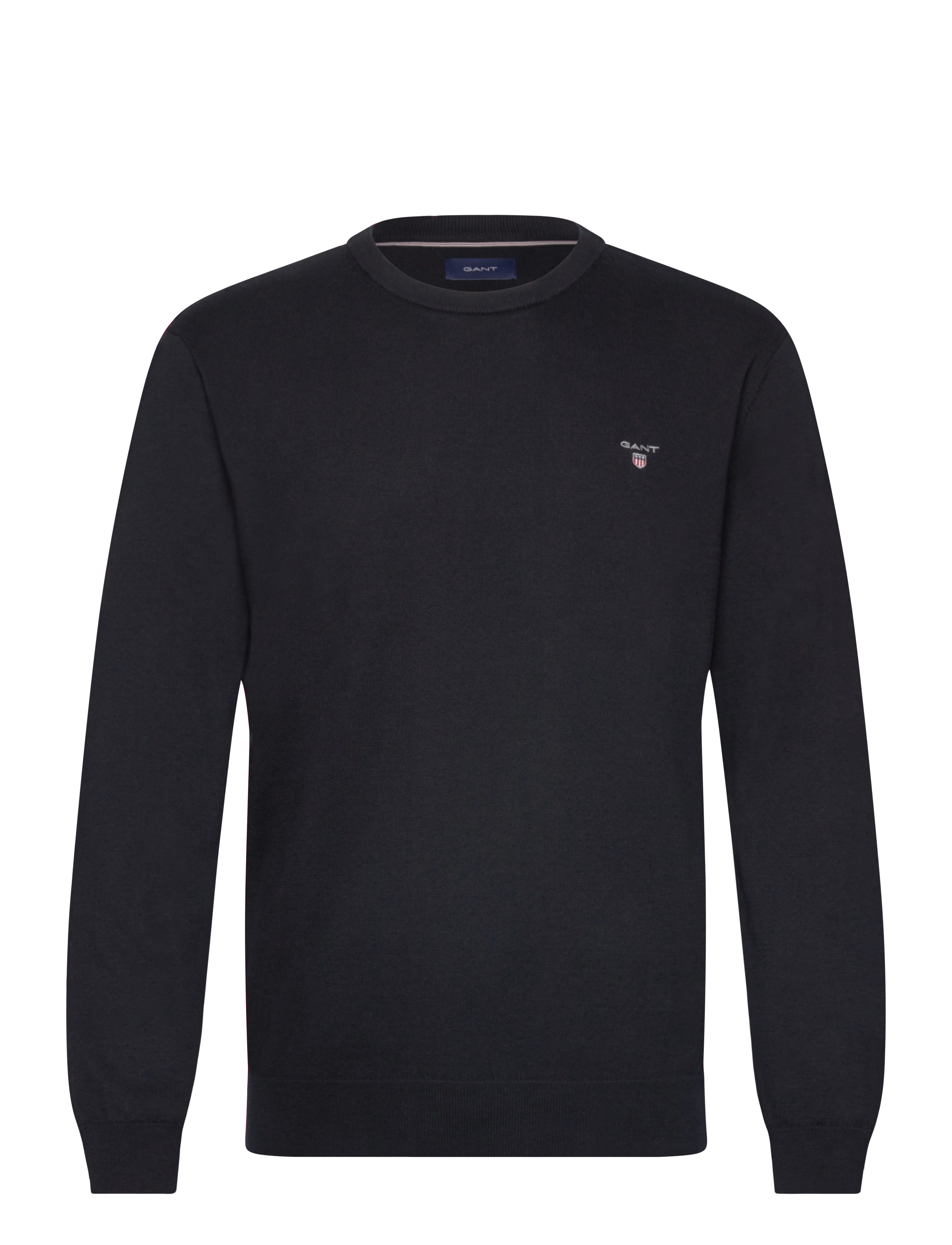 Gant COTTON C-NECK - Stickat - EVENING BLUE / navy