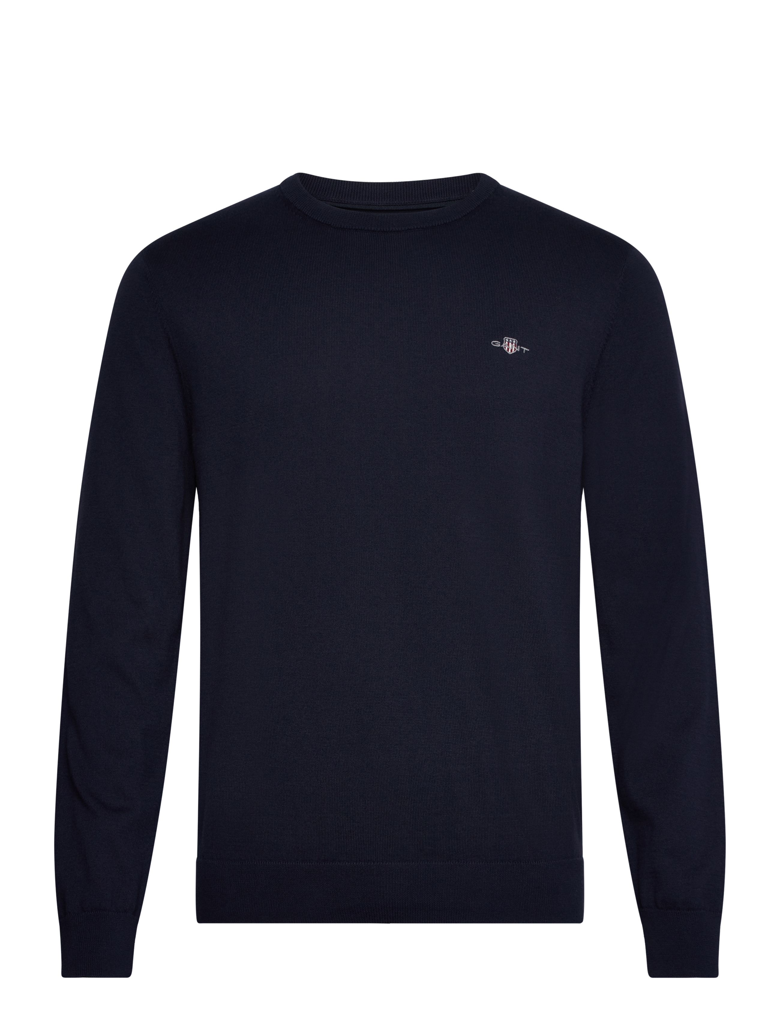 GANT - COTTON C-NECK - marine - 1