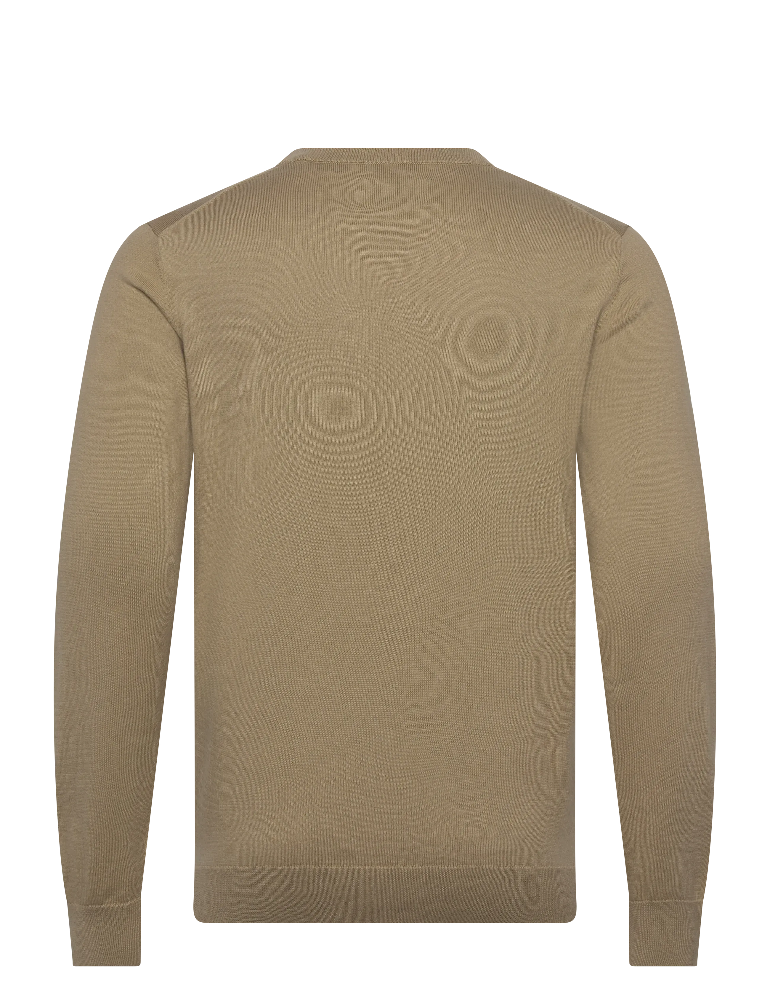 Gant - SHIELD COTTON C-NECK - trøjer - dried khaki - 1