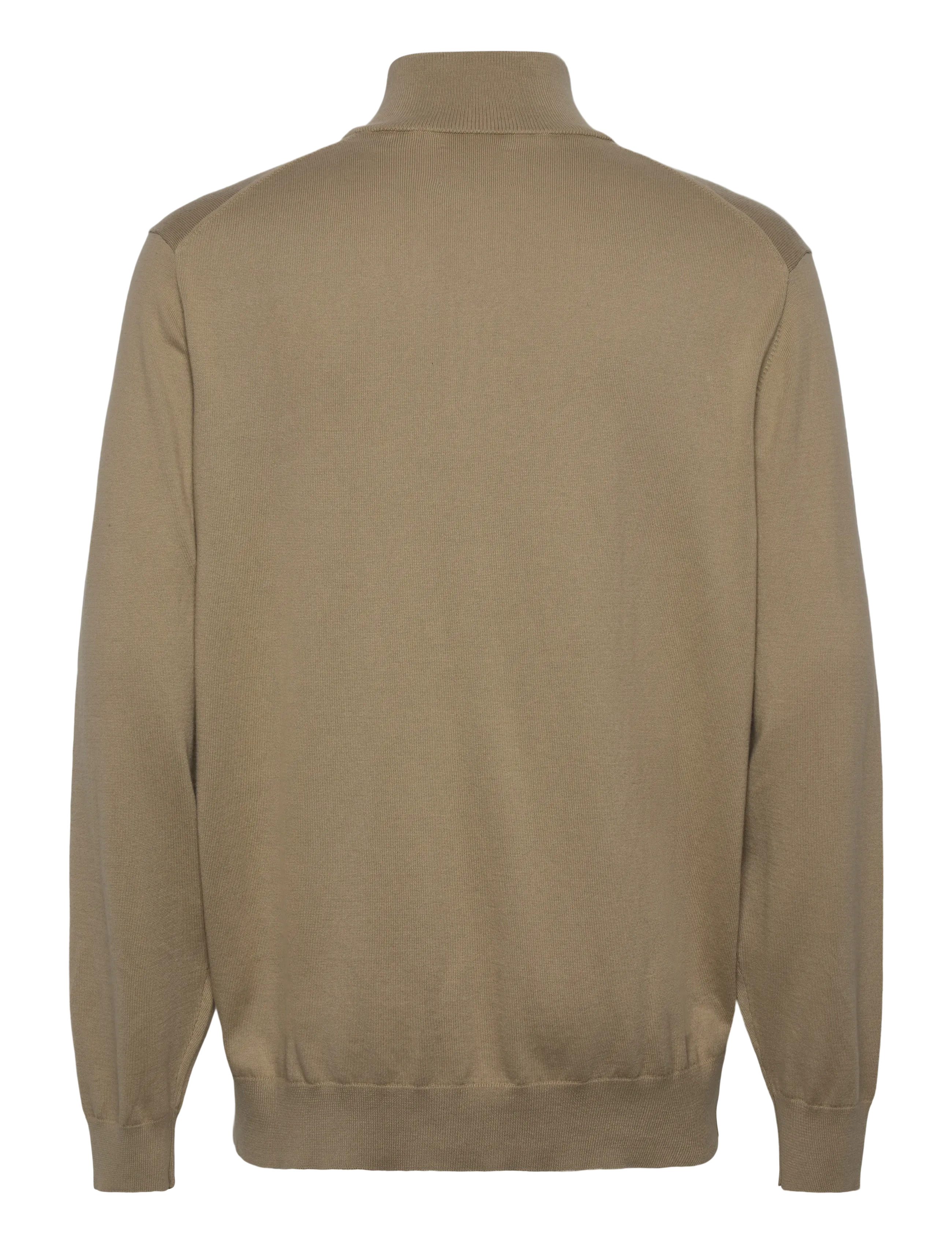 Gant - COTTON HALF ZIP - mænd - dried khaki - 1