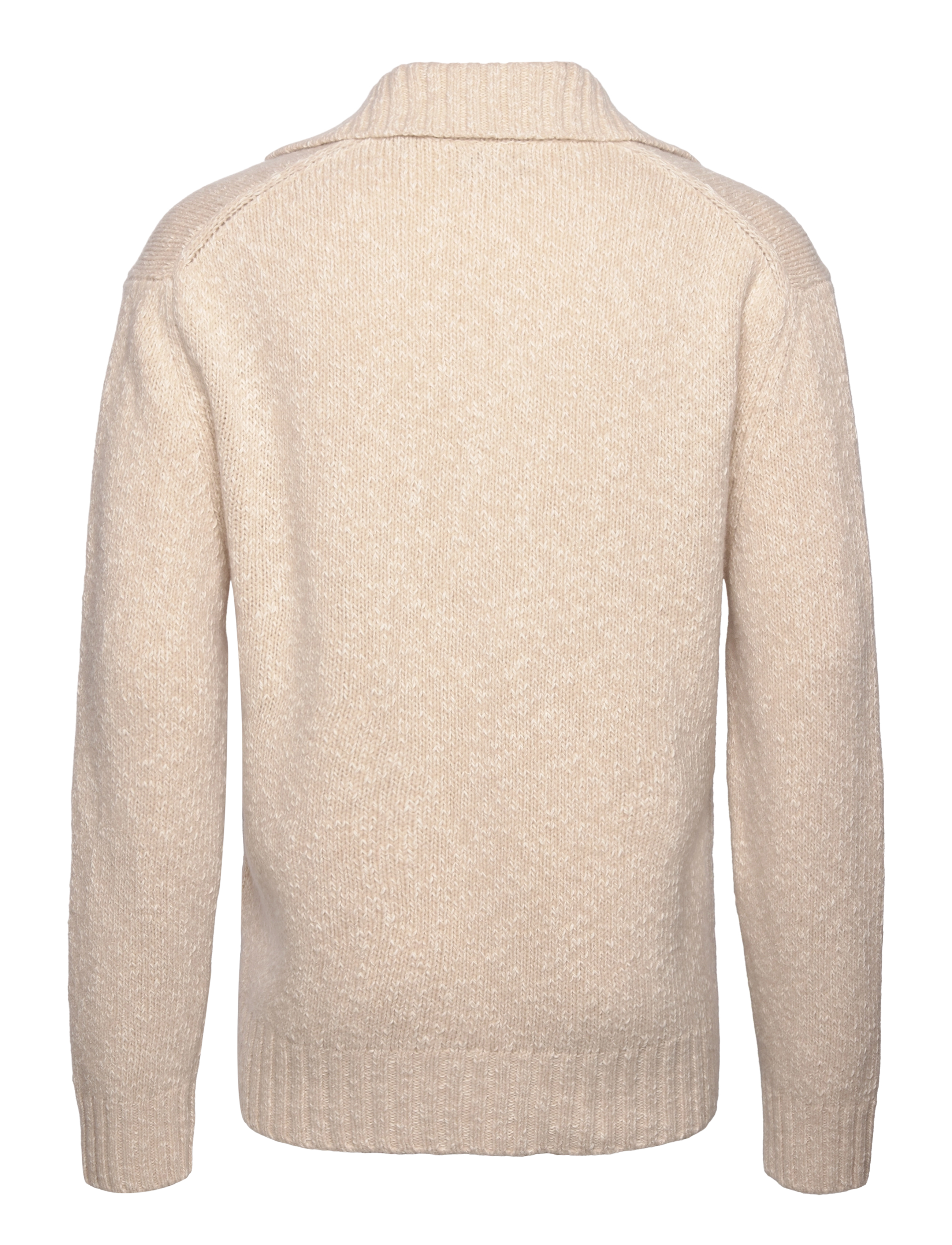 GANT - D2. RELAXED SLUB V-NECK POLO - dry sand - 1