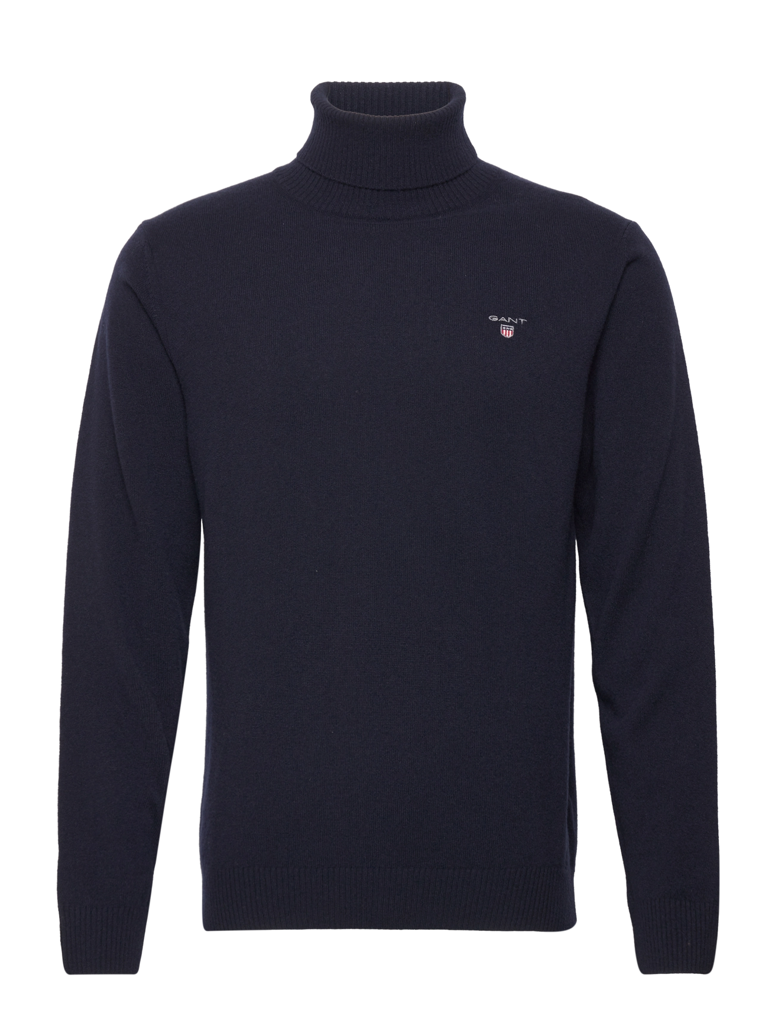GANT - D1. LAMBSWOOL ROLL NECK - marine - 0