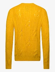 GANT - FURRY CABLE CNECK - rundhalsad - sunflower yellow - 1