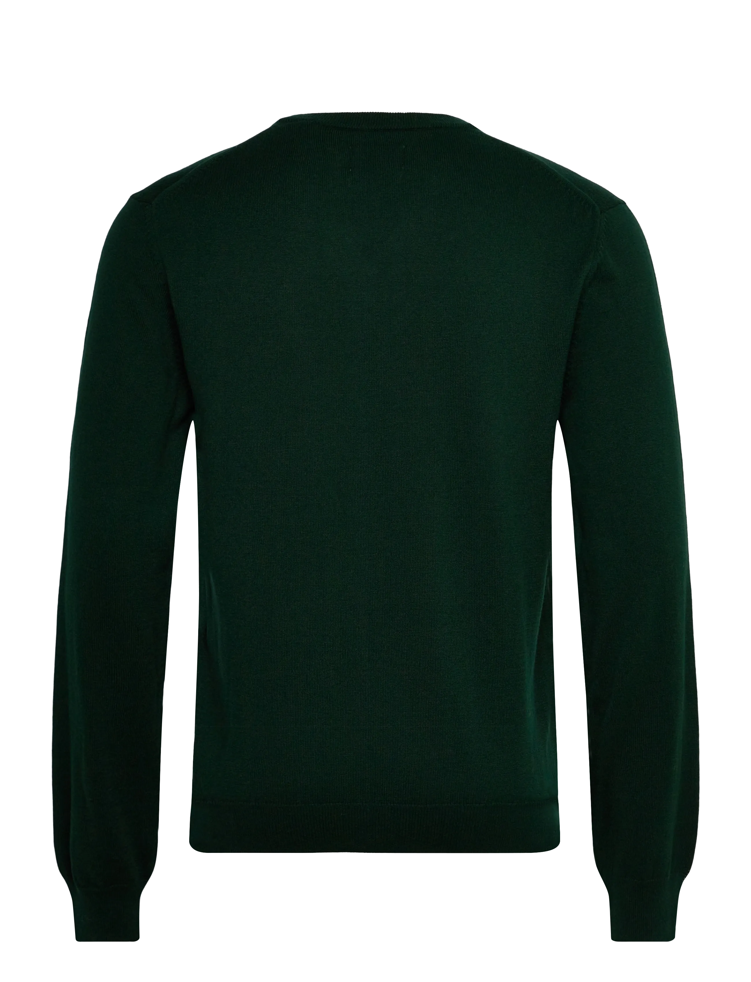 GANT - CTN/WO V-NECK - tartan green - 1