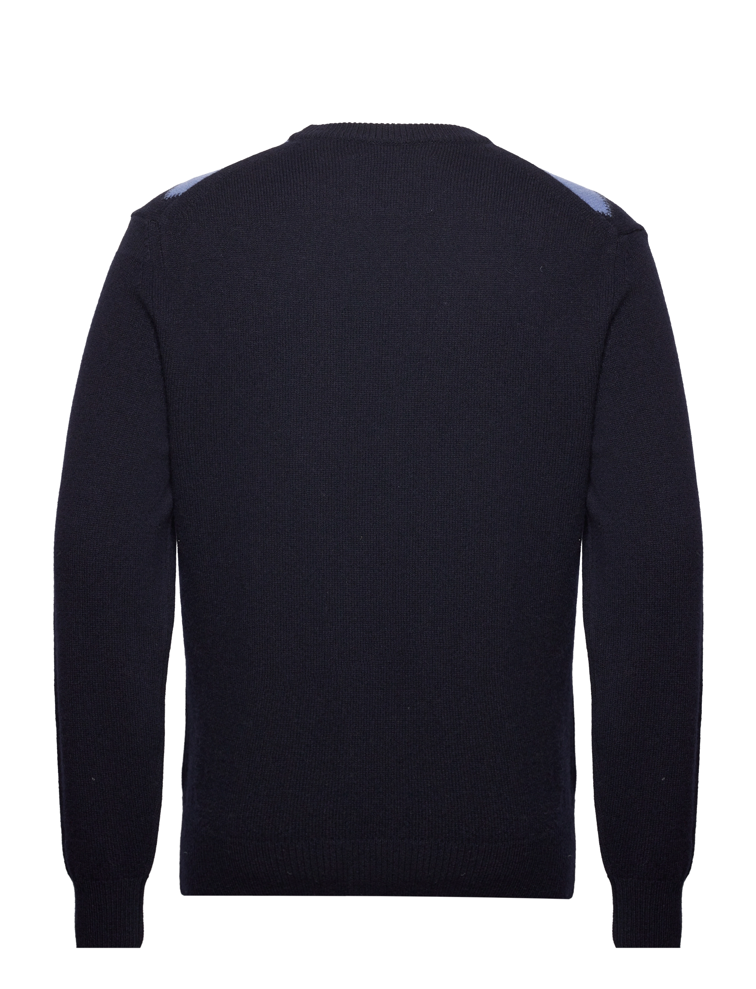 GANT - ARGYLE C- NECK - evening blue - 1