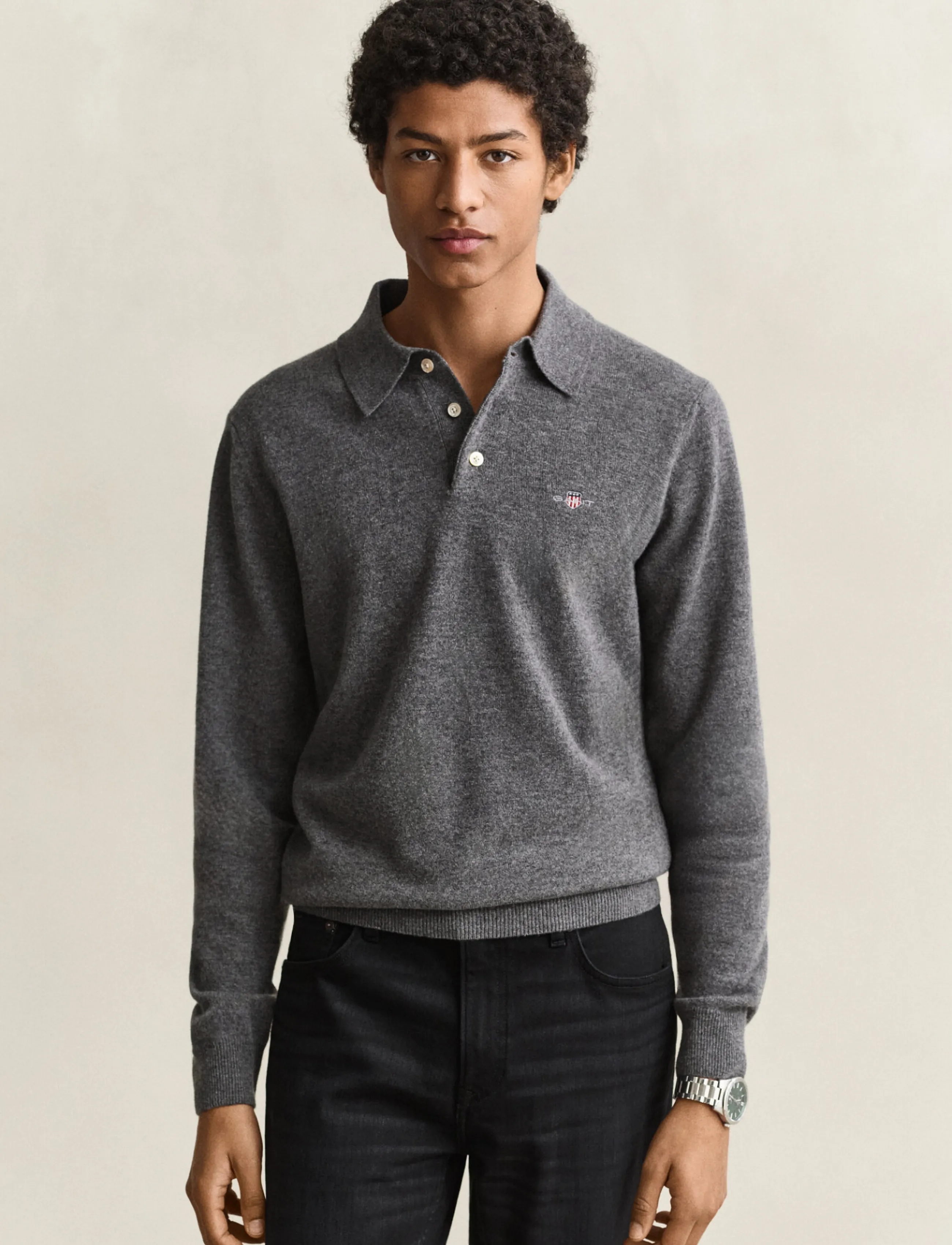 Superfine Lambswool Polo