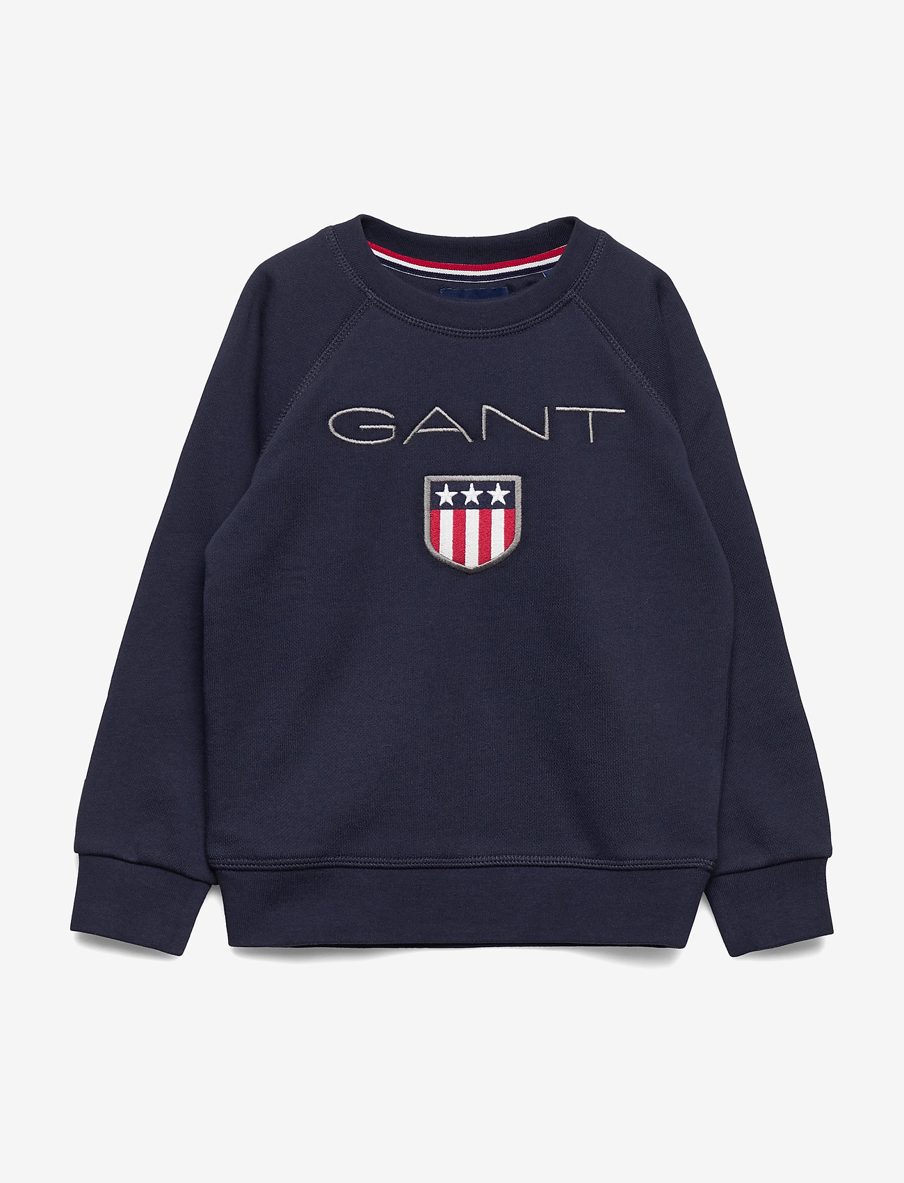 GANT - KB. GANT SHIELD LOGO C-NECK SWEAT - evening blue - 0