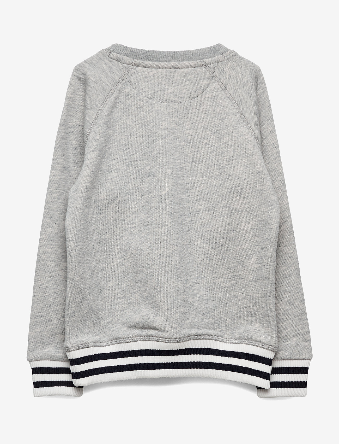 GANT - D1. PREPPY GANT C-NECK SWEAT - light grey melange - 1