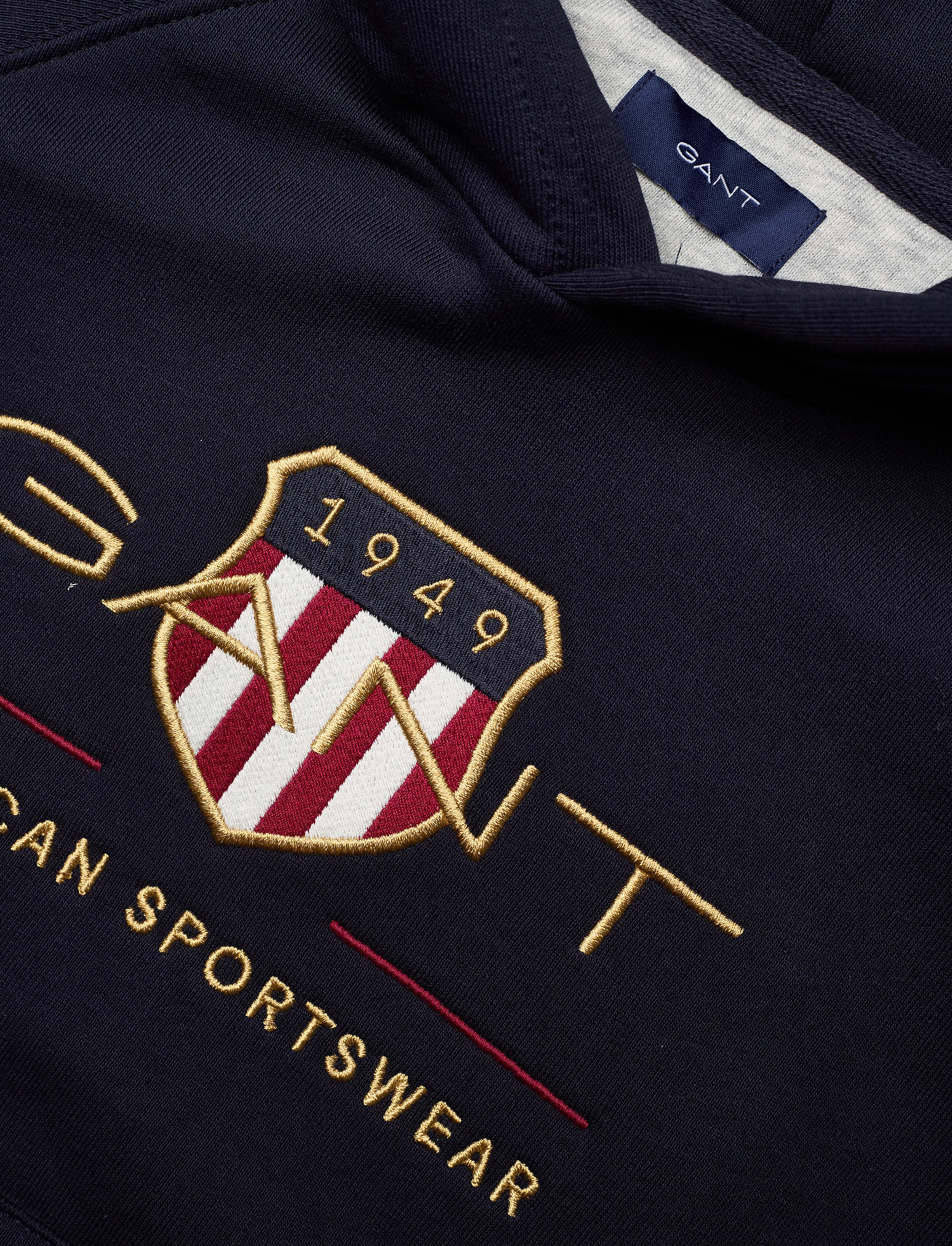 GANT - ARCHIVE SHIELD HOODIE - evening blue - 2