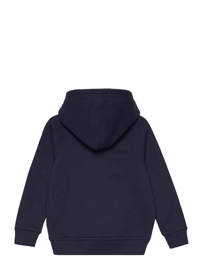GANT - ARCHIVE SHIELD RAGLAN HOODIE - kapuutsiga dressipluusid - evening blue - 1