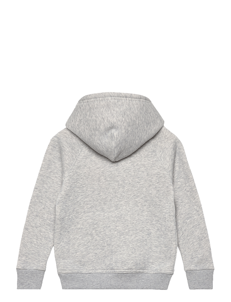 GANT - ARCHIVE SHIELD RAGLAN HOODIE - džemperiai su gobtuvu - light grey melange - 1