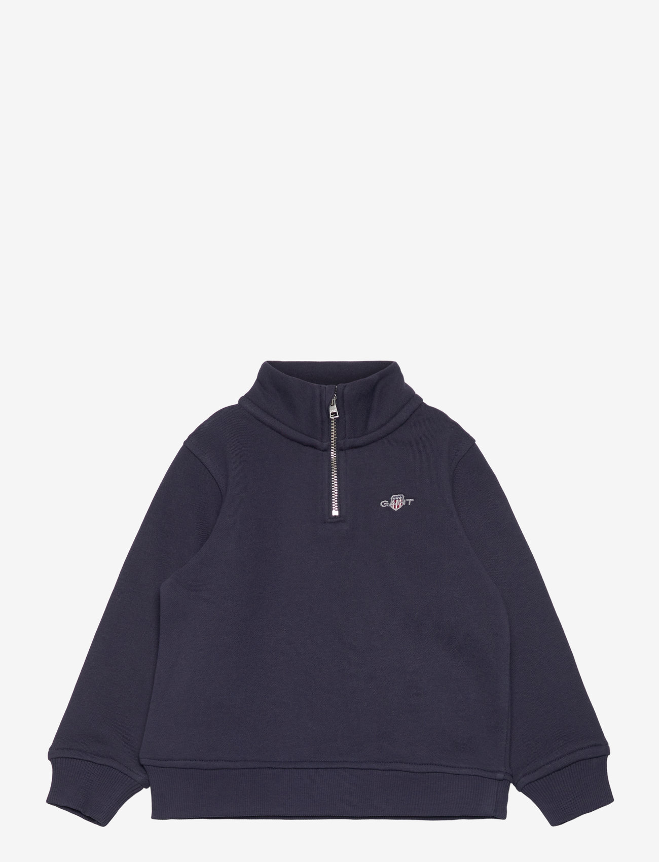 Gant - SHIELD HALF ZIP SWEAT - sweatshirts - evening blue - 0
