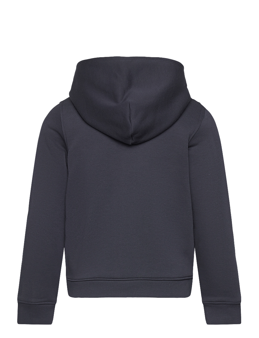 Gant - SHIELD ZIP HOODIE - huvtröjor - evening blue - 1