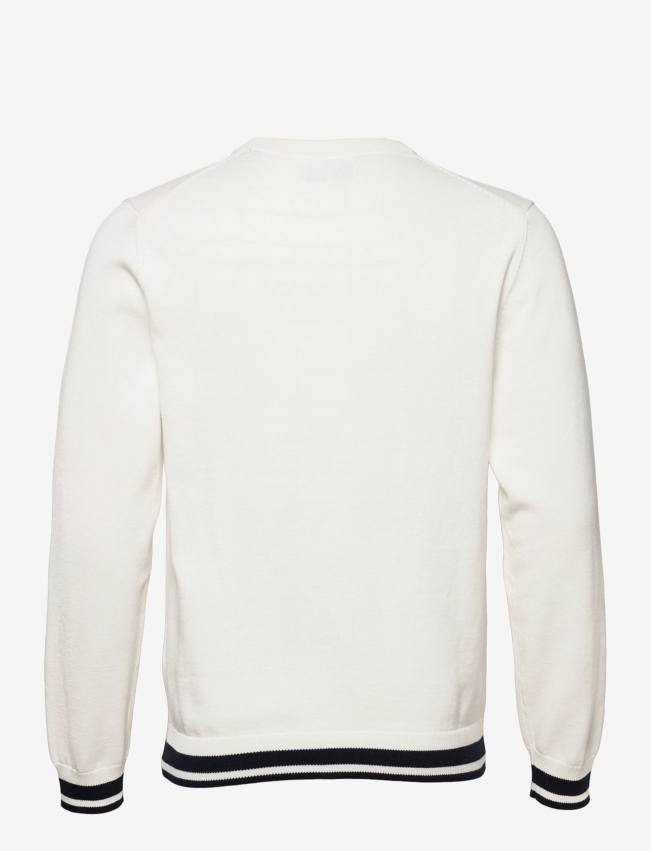 GANT - D1. RW CREST C-NECK - eggshell - 1