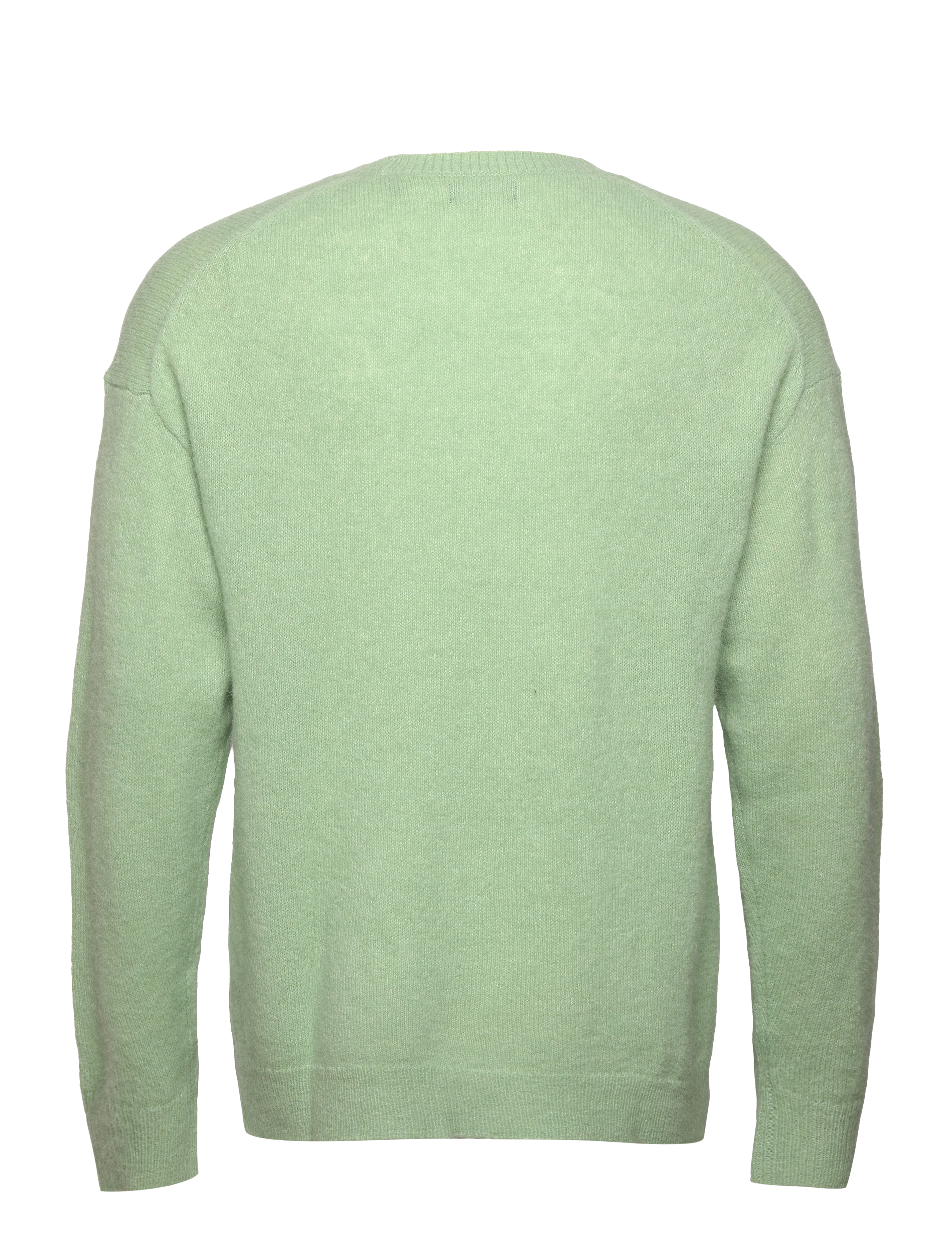 GANT - D1. ALPACA BLEND C-NECK - eucalyptus green - 1