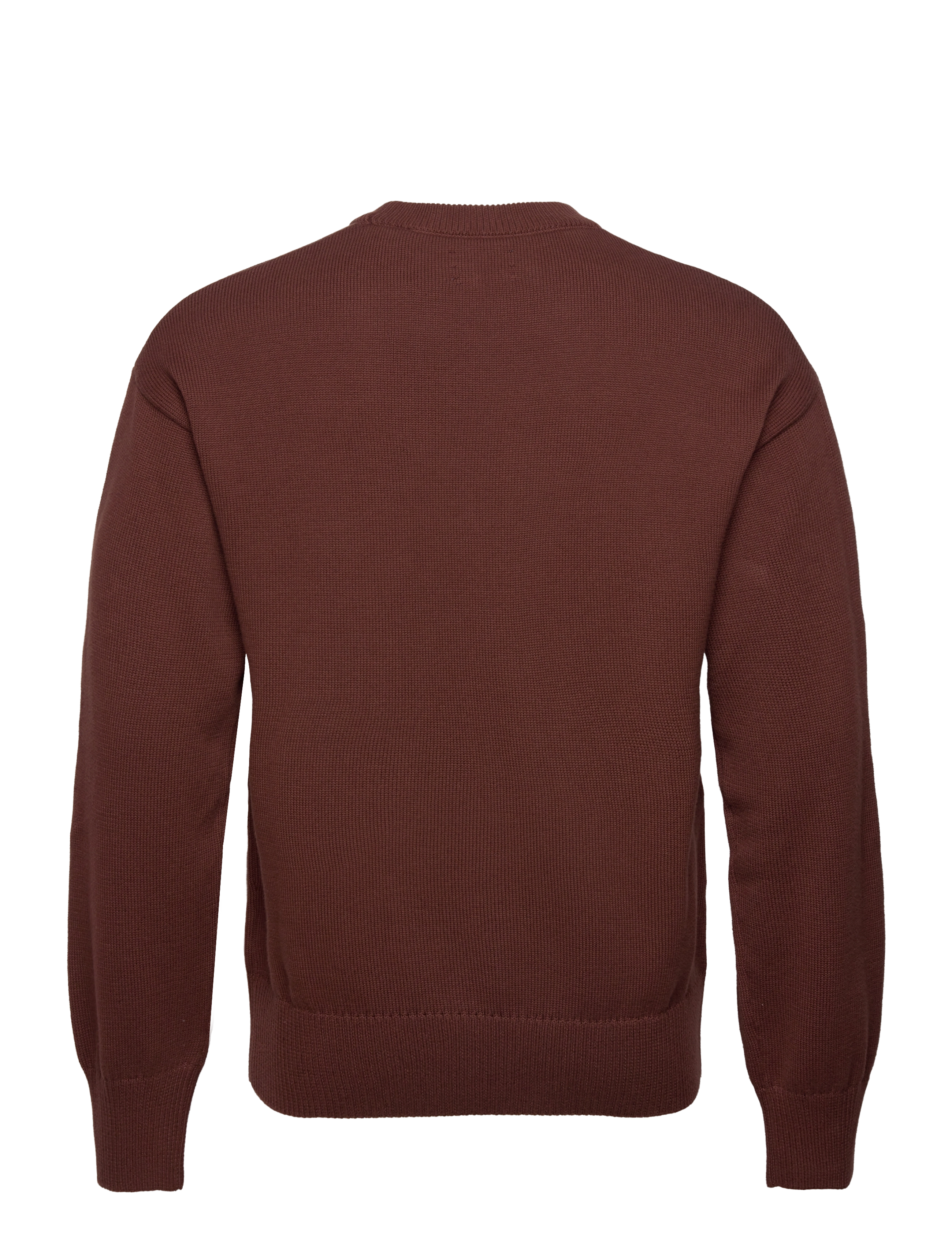 GANT - D1. SUPIMA COTTON RELAXED C-NECK - cocoa bean - 1