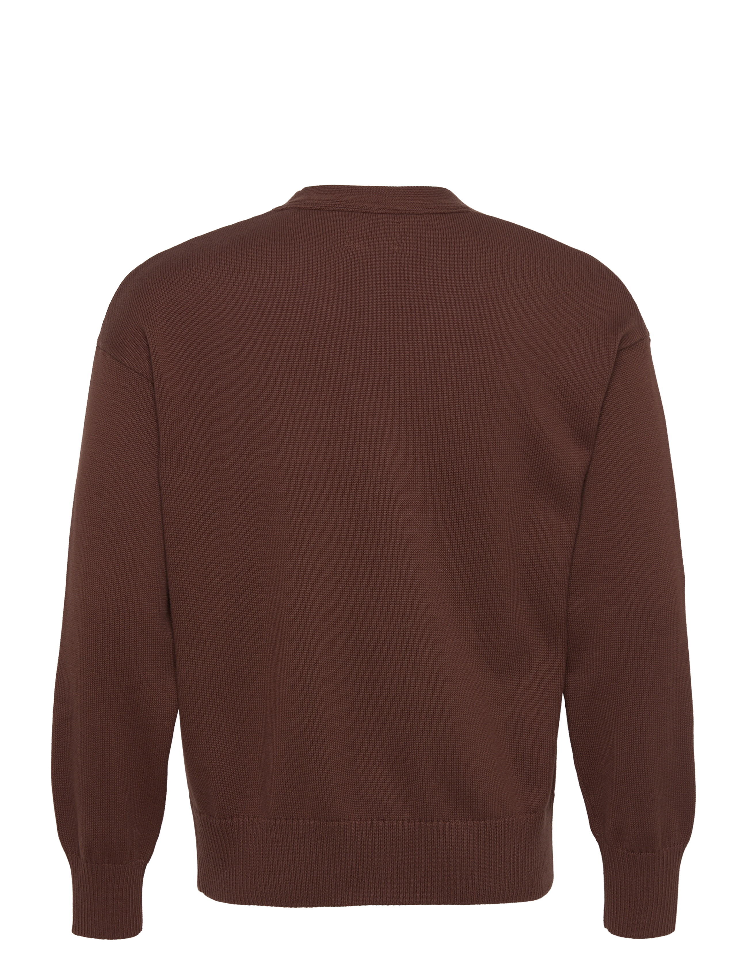 GANT - D1. SUPIMA COTTON RELAXED CARDIGAN - cocoa bean - 1